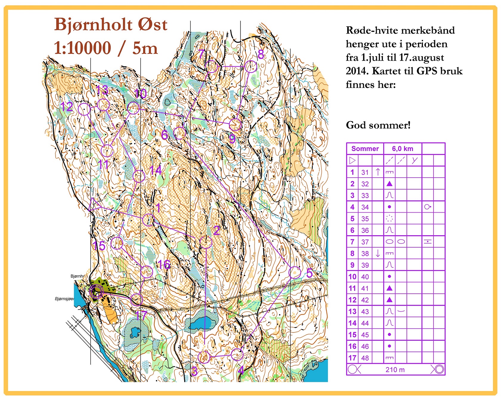 Sommertrening 2014 - Bjørnholt (03.07.2014)