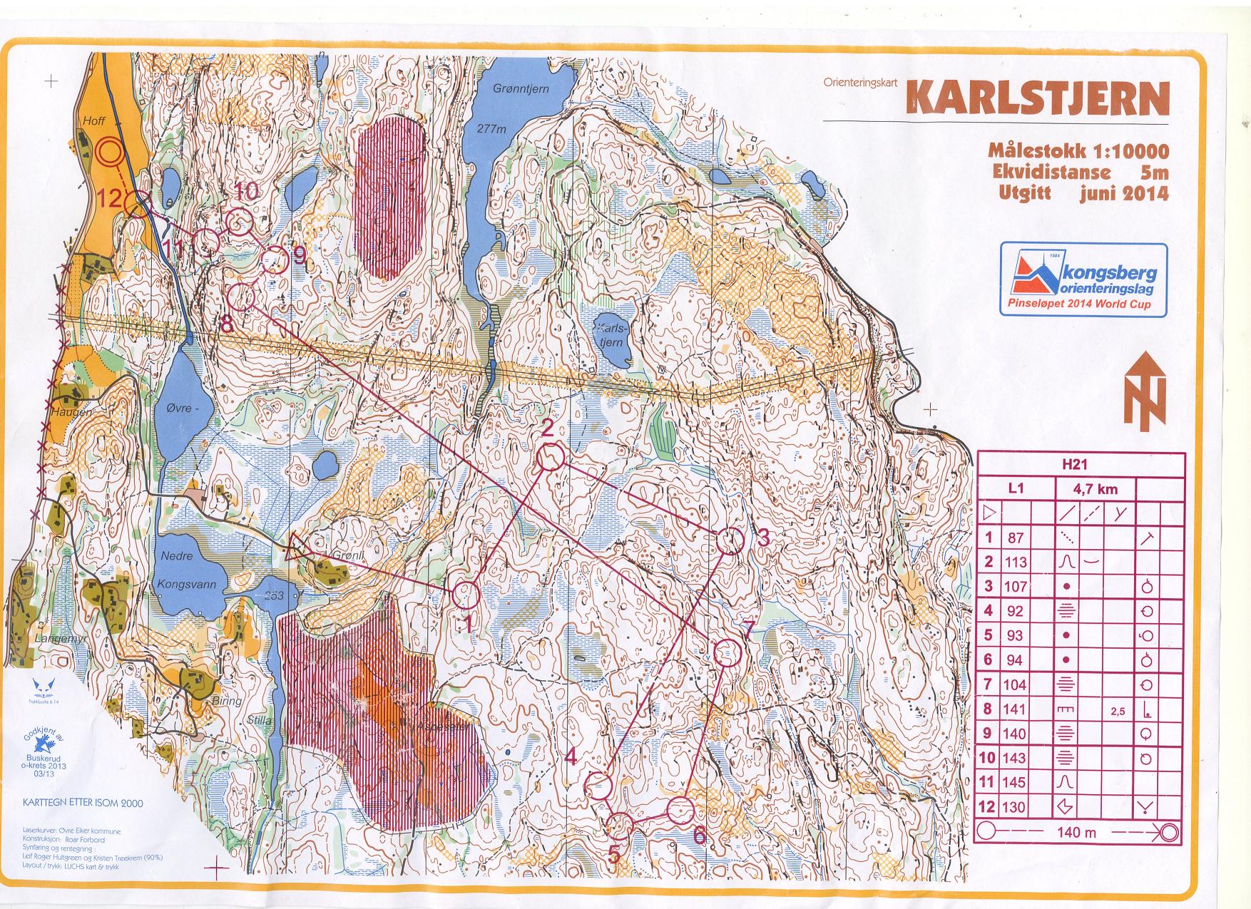 Pinseløp dag 1 (07.06.2014)