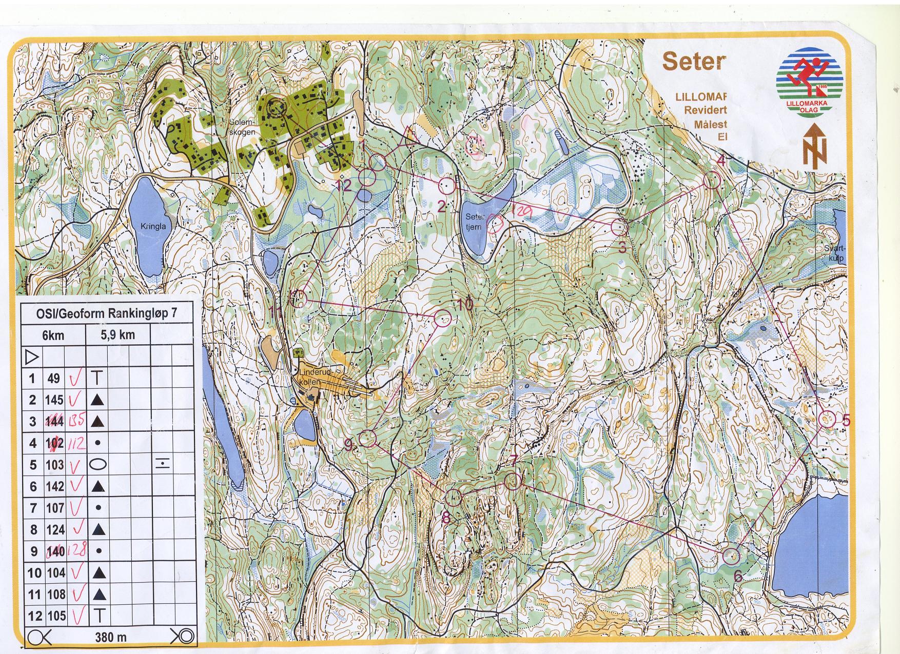 OSI/Geoform rankingløp 7 (14.05.2014)