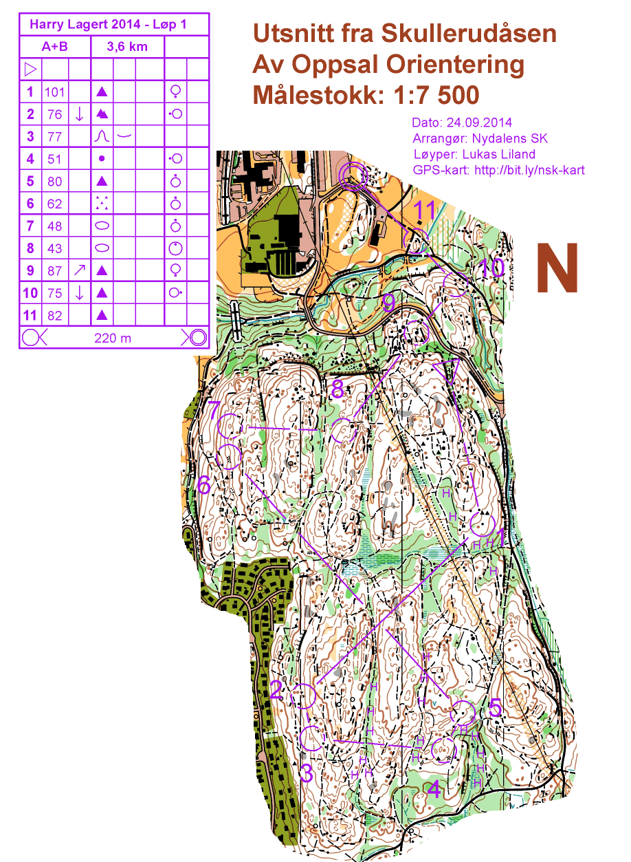 Harry Lagerts Nattcup Løp#1 A+B (24.09.2014)
