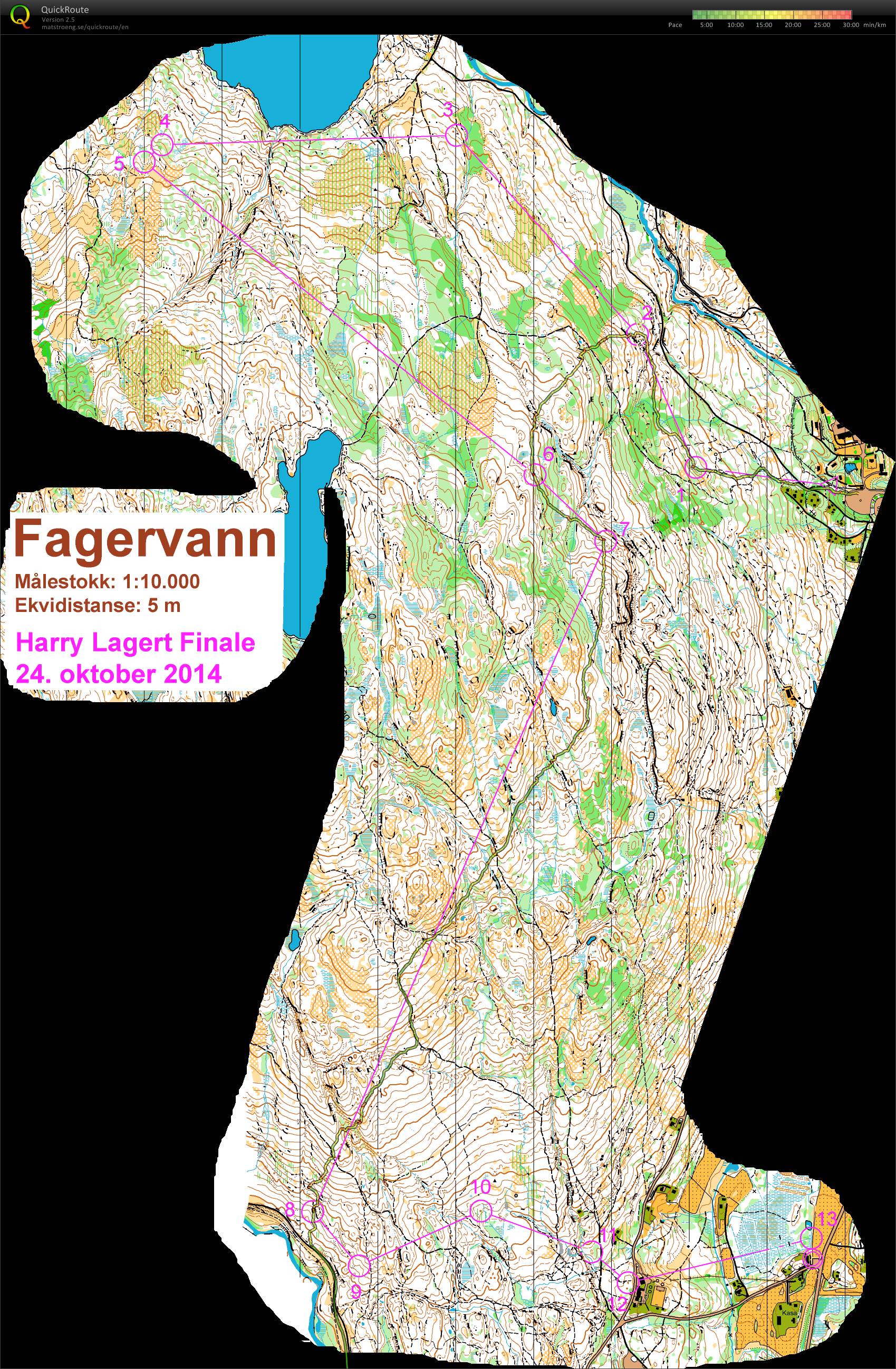 Harry Lagert gjennomløping (30.11.2014)