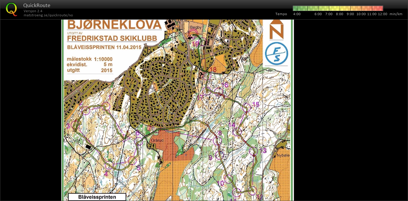 Blåveissprinten (11-04-2015)