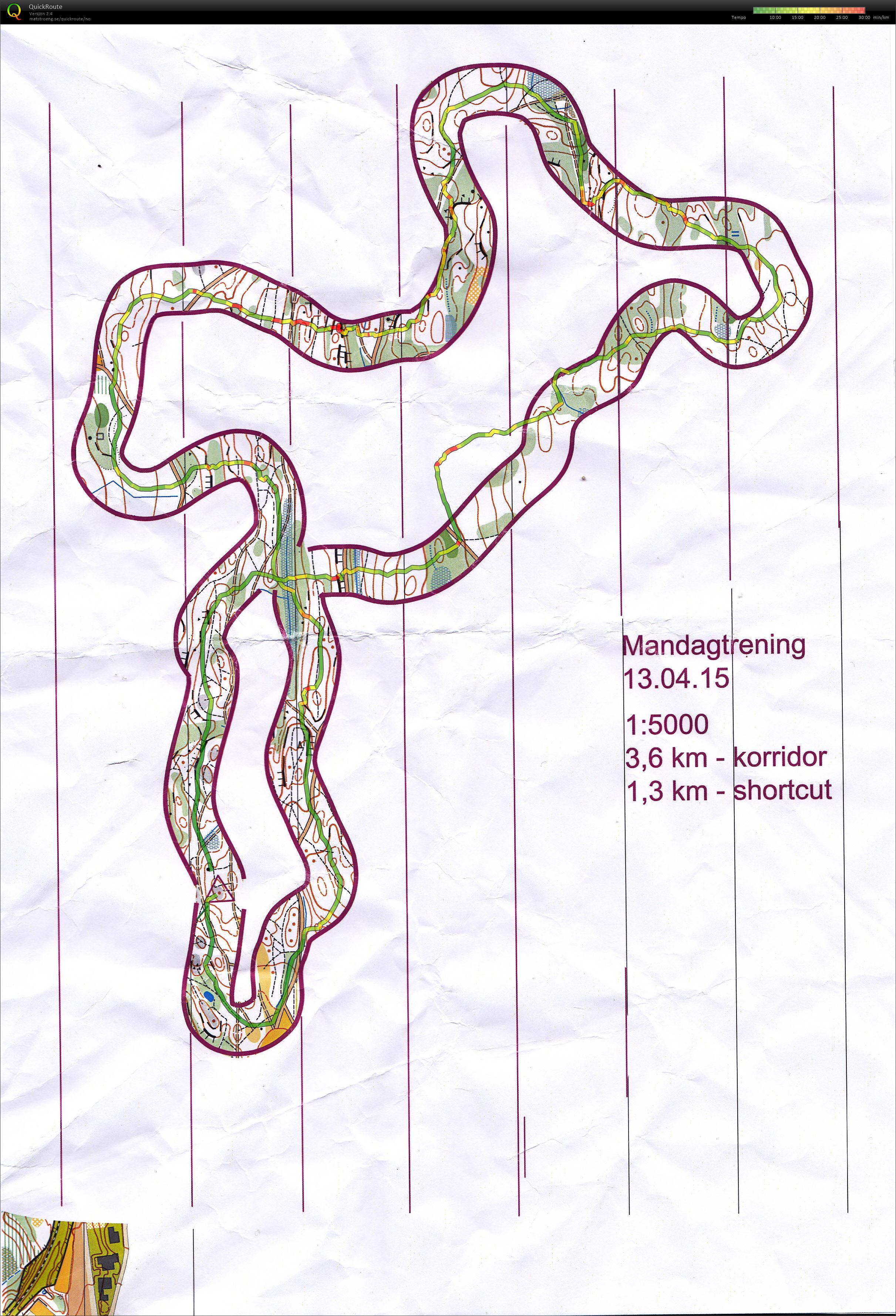 Mandagstrening Frysja (13.04.2015)