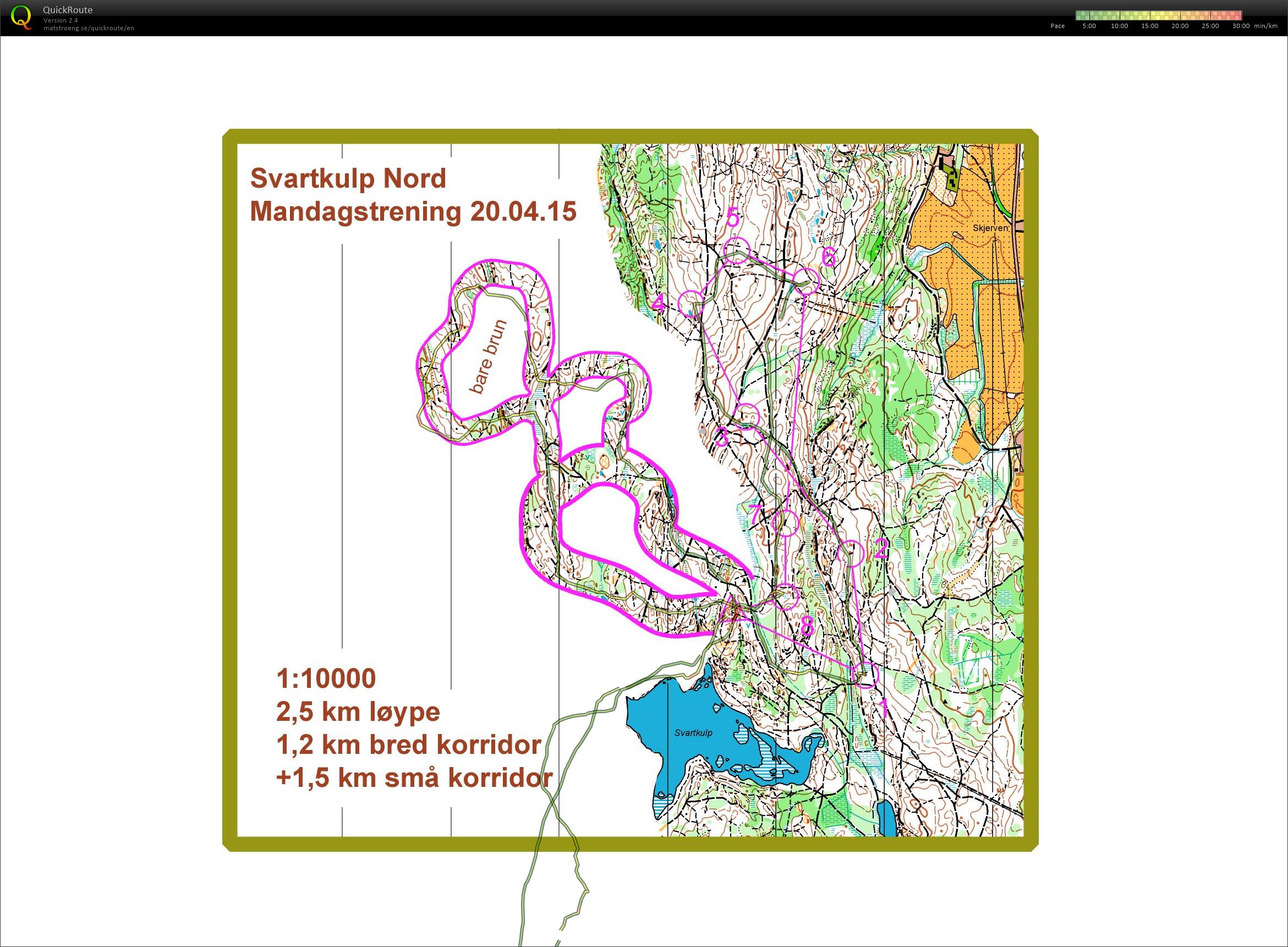 Mandagstrening (20.04.2015)