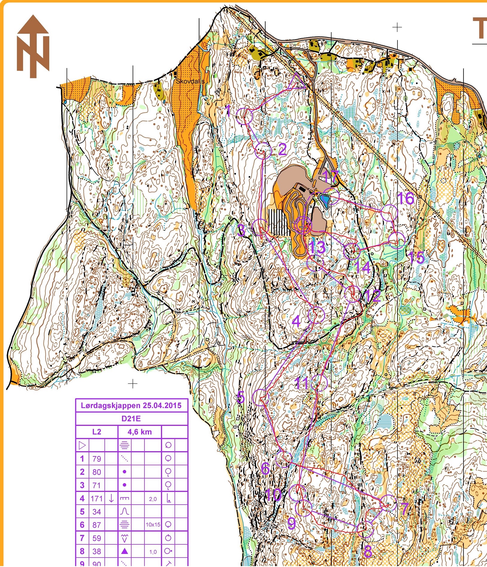 NC 2 Lørdagskjappen (25-04-2015)