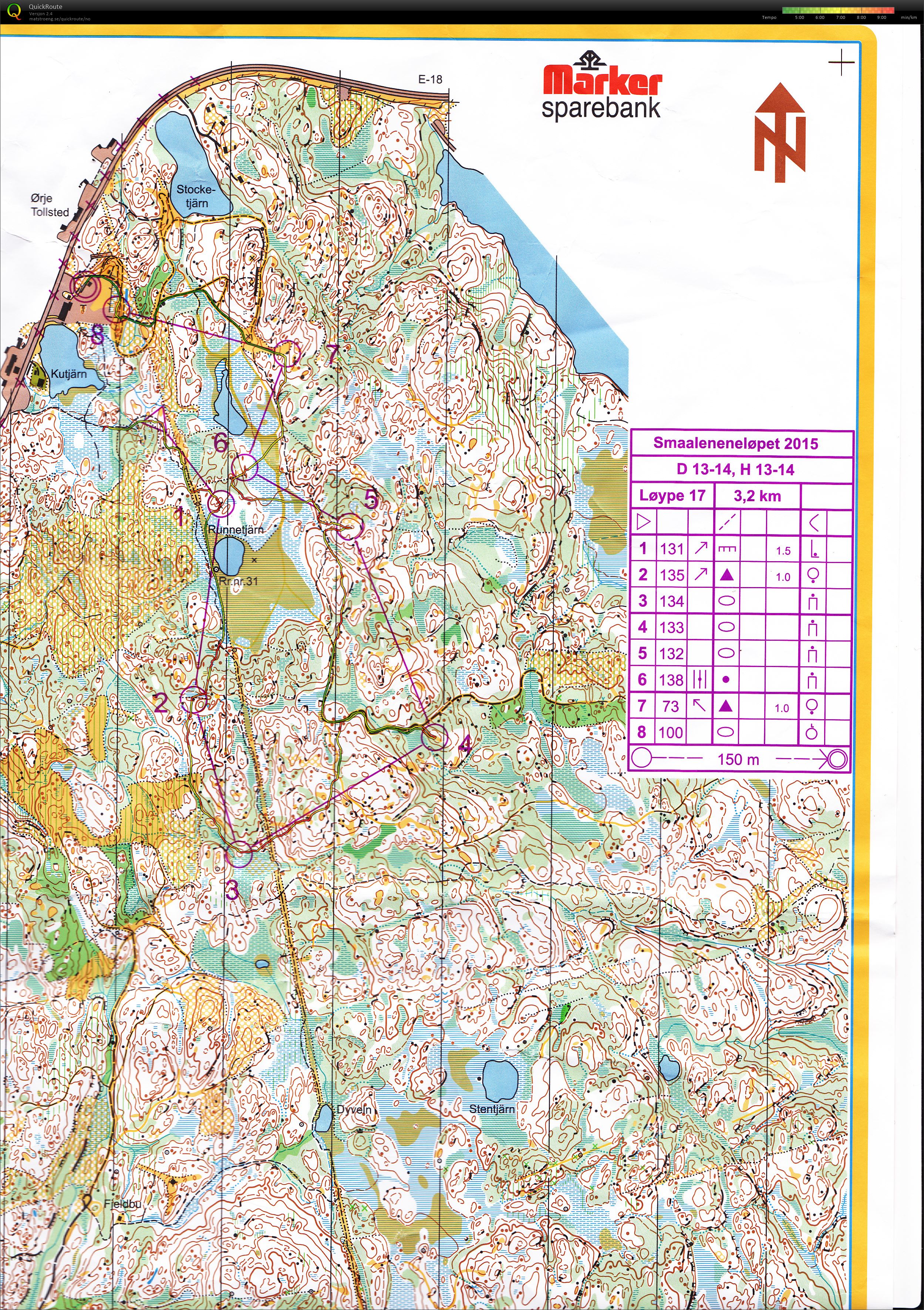 Smaaleneløpet (26.04.2015)