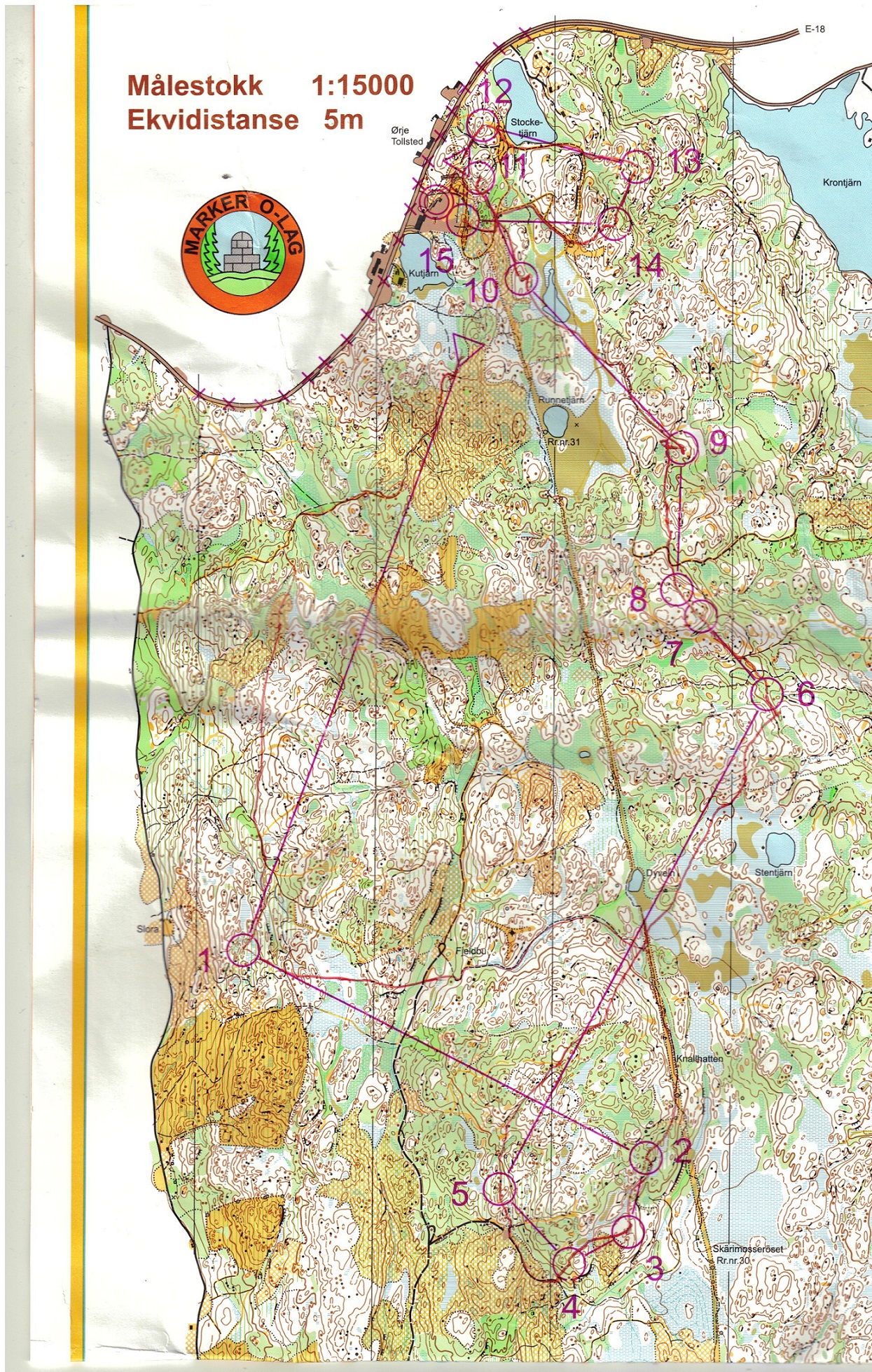 NC 3 Smaaleneløpet (26-04-2015)