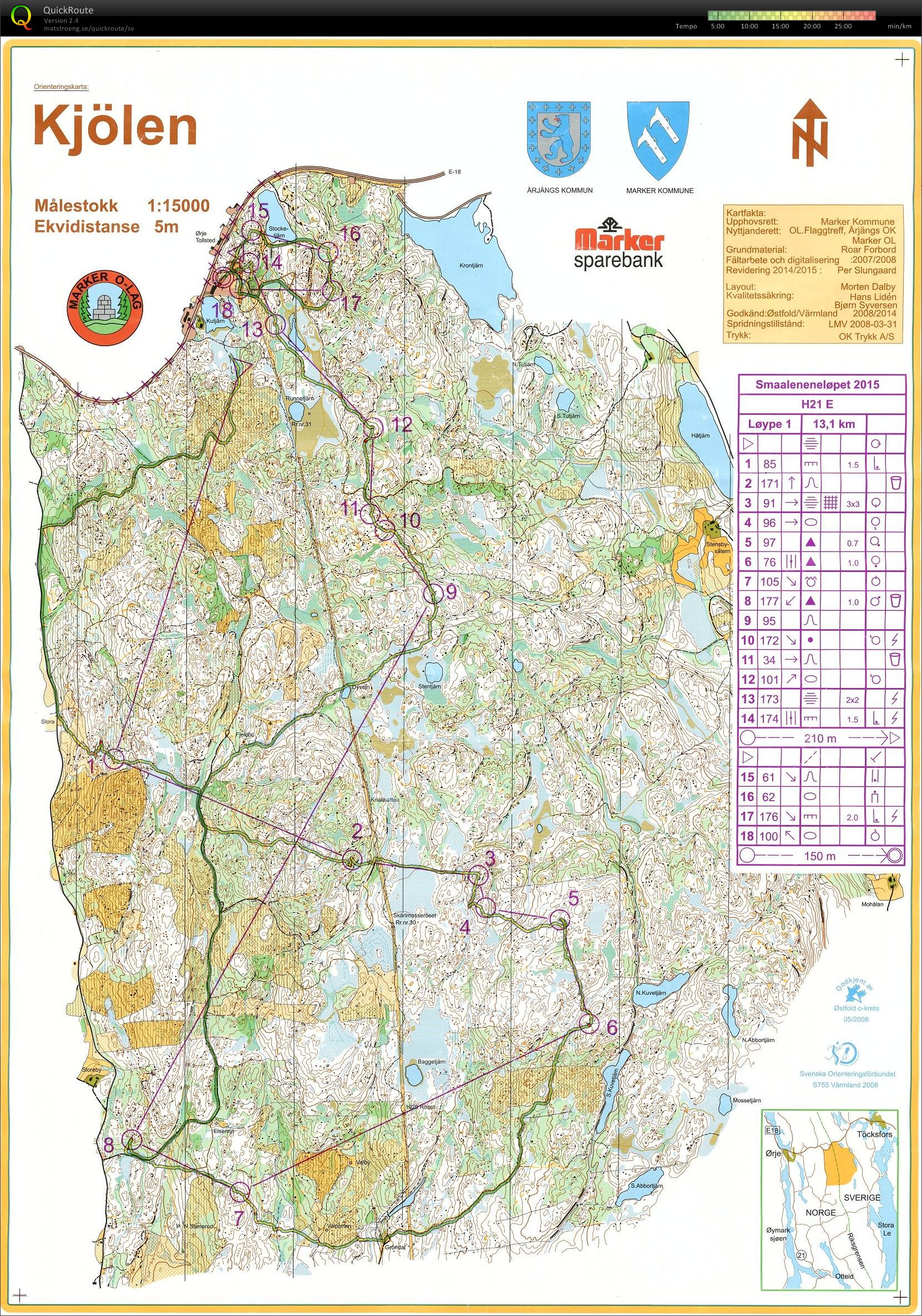 Smaaleneneløpet (26.04.2015)