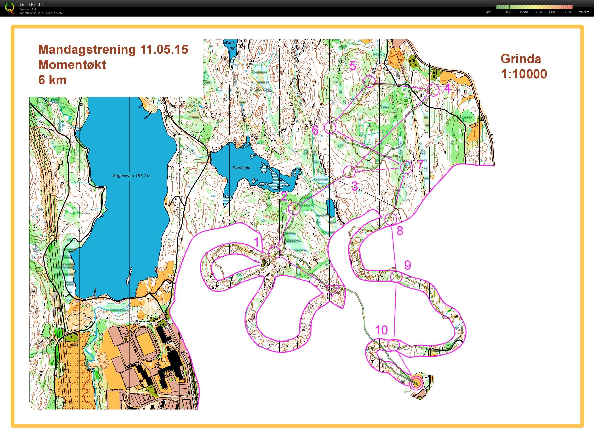 Mandagstrening Grinda (2015-05-11)