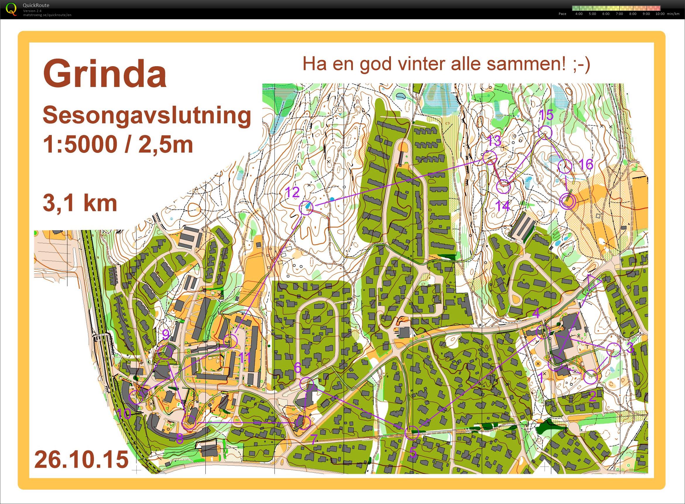 Sprinttrening Grinda (26.10.2015)