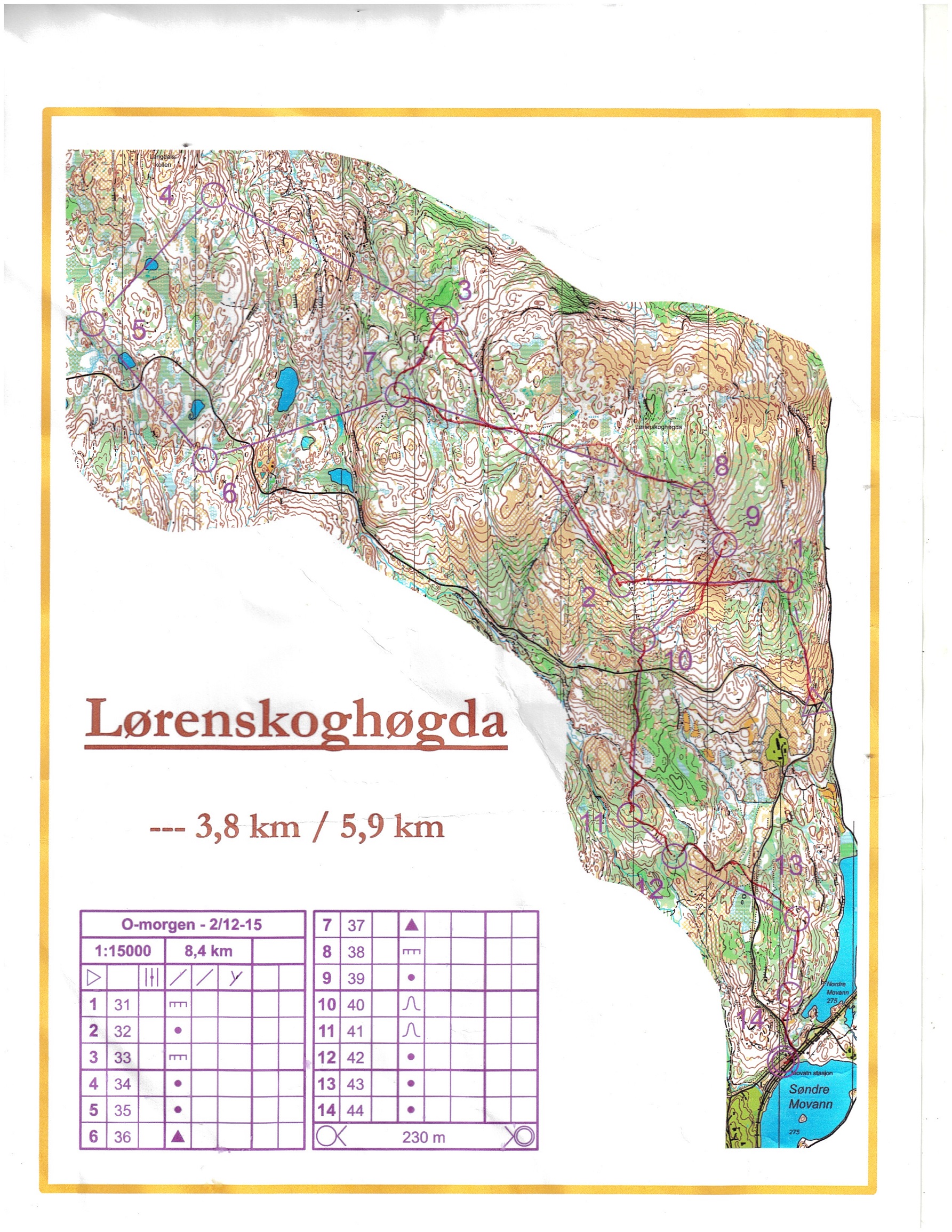 O-morgen - langdistanse (2015-12-02)