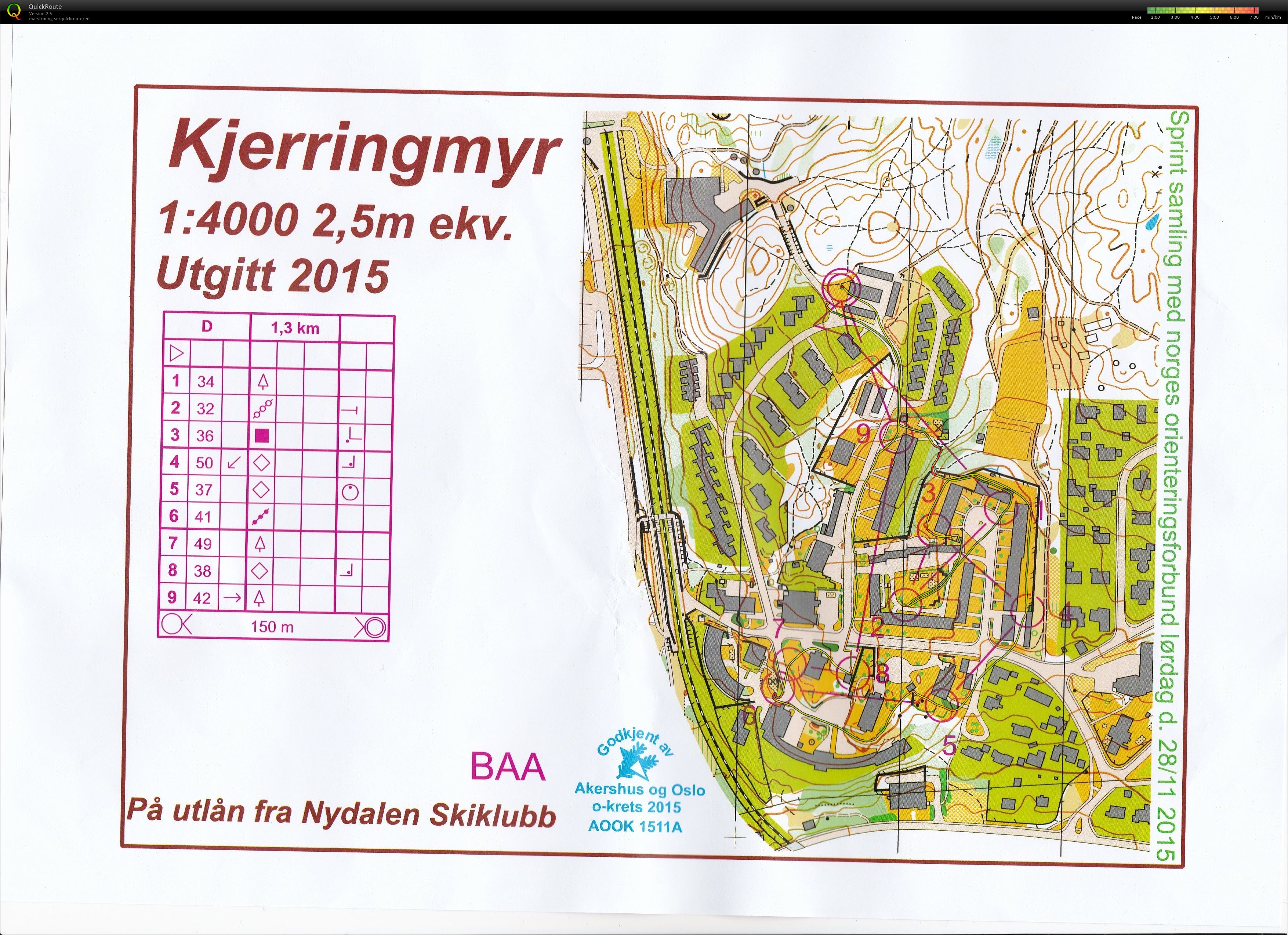 Sprint intervall m. landslaget D (2015-11-28)