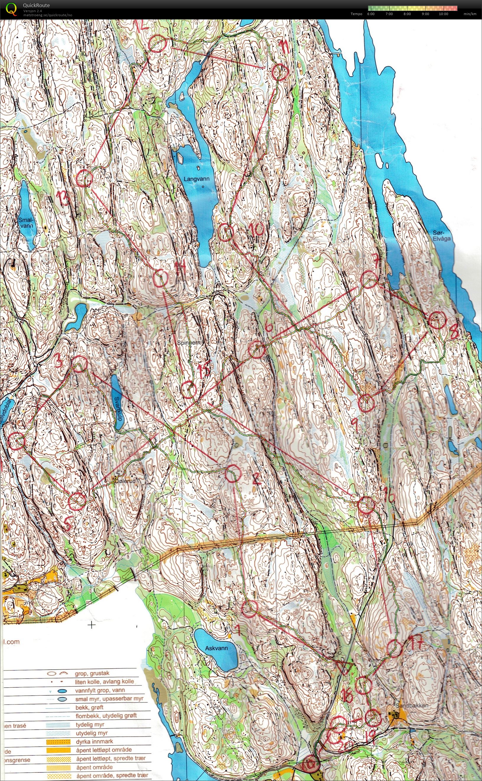 O-langtur i Østmarka (13.12.2015)
