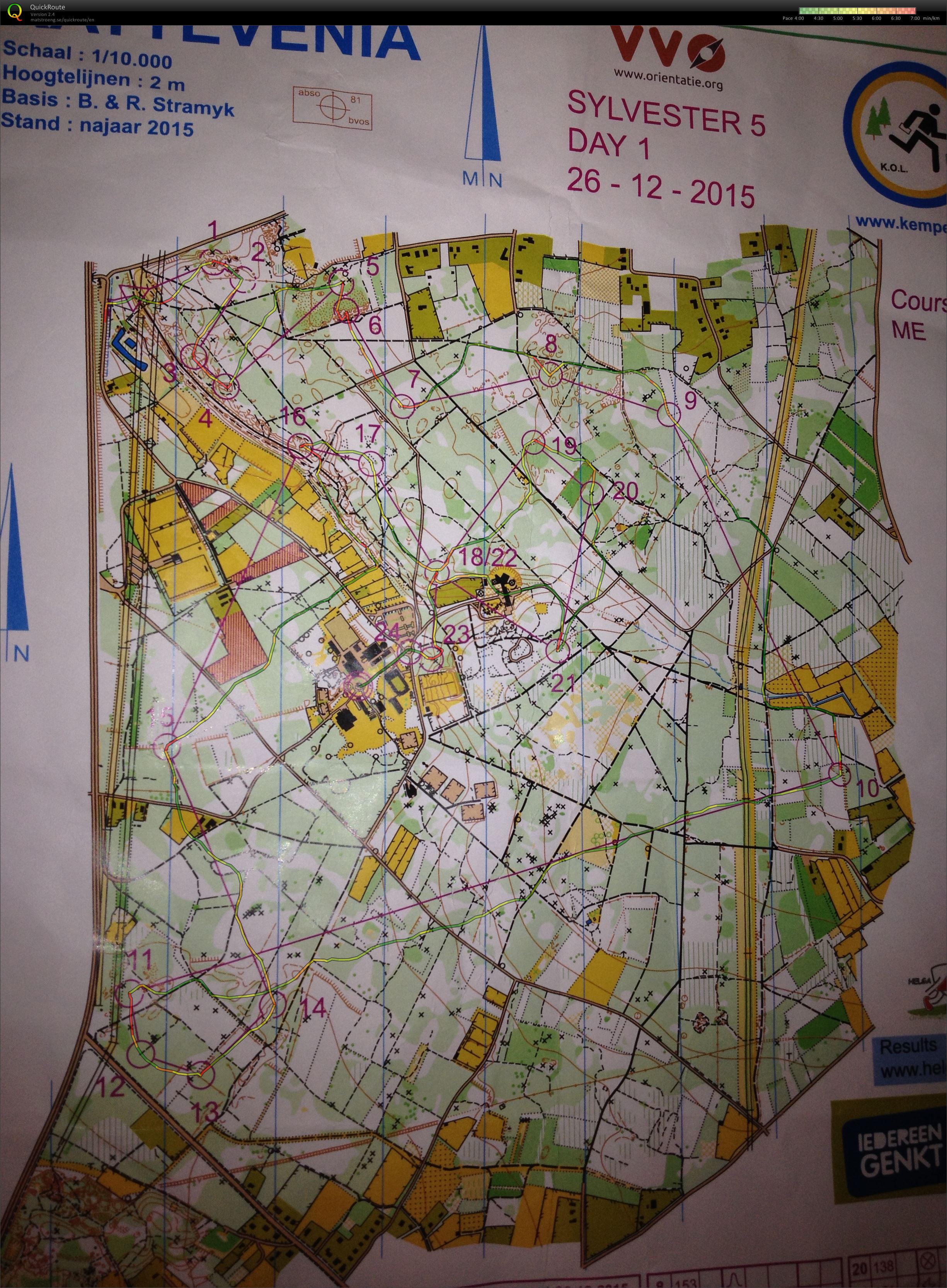 Sylvester 5 days Etappe 1 (26.12.2015)