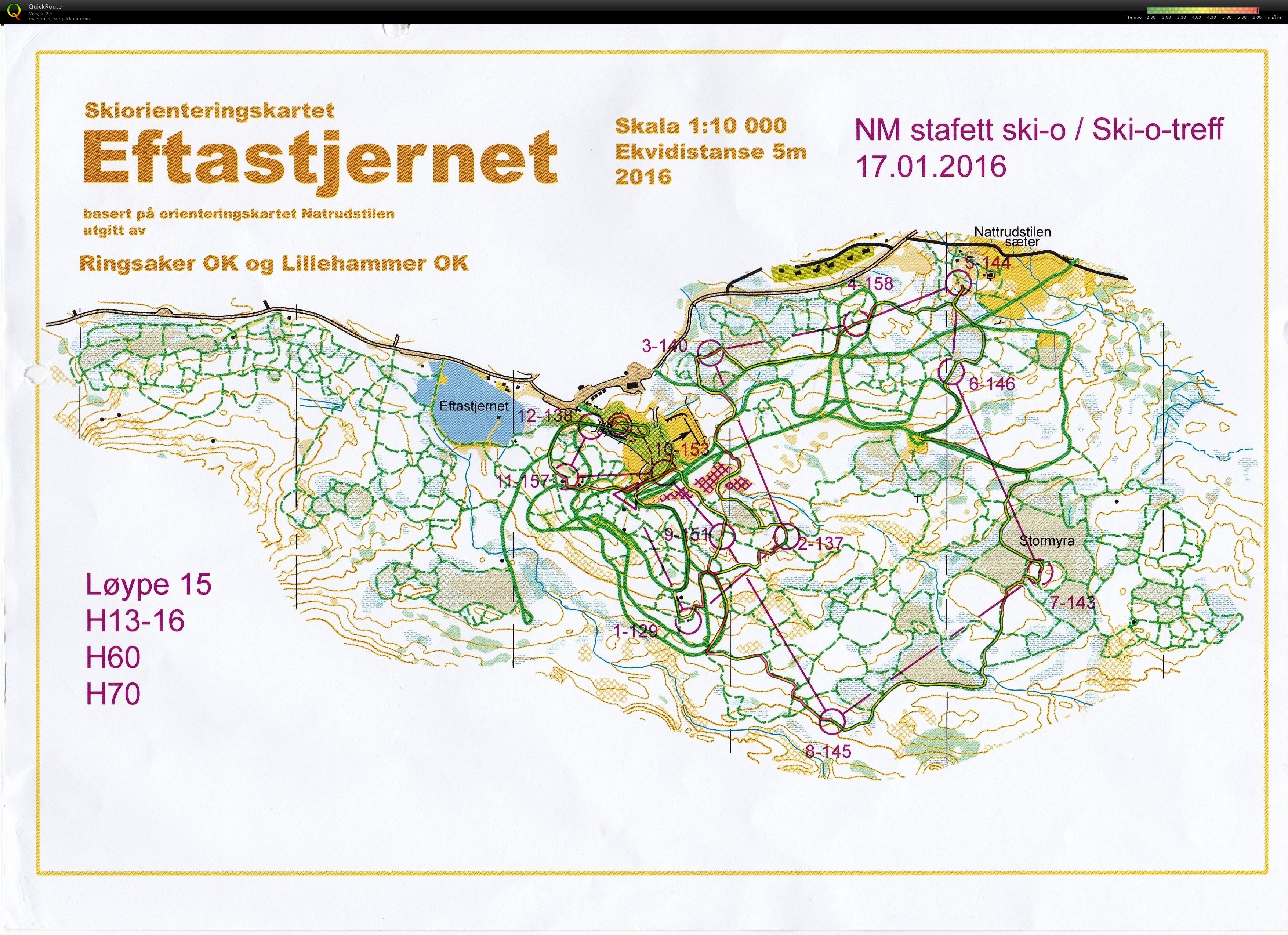 Ski-O treff publikumsløp (17.01.2016)