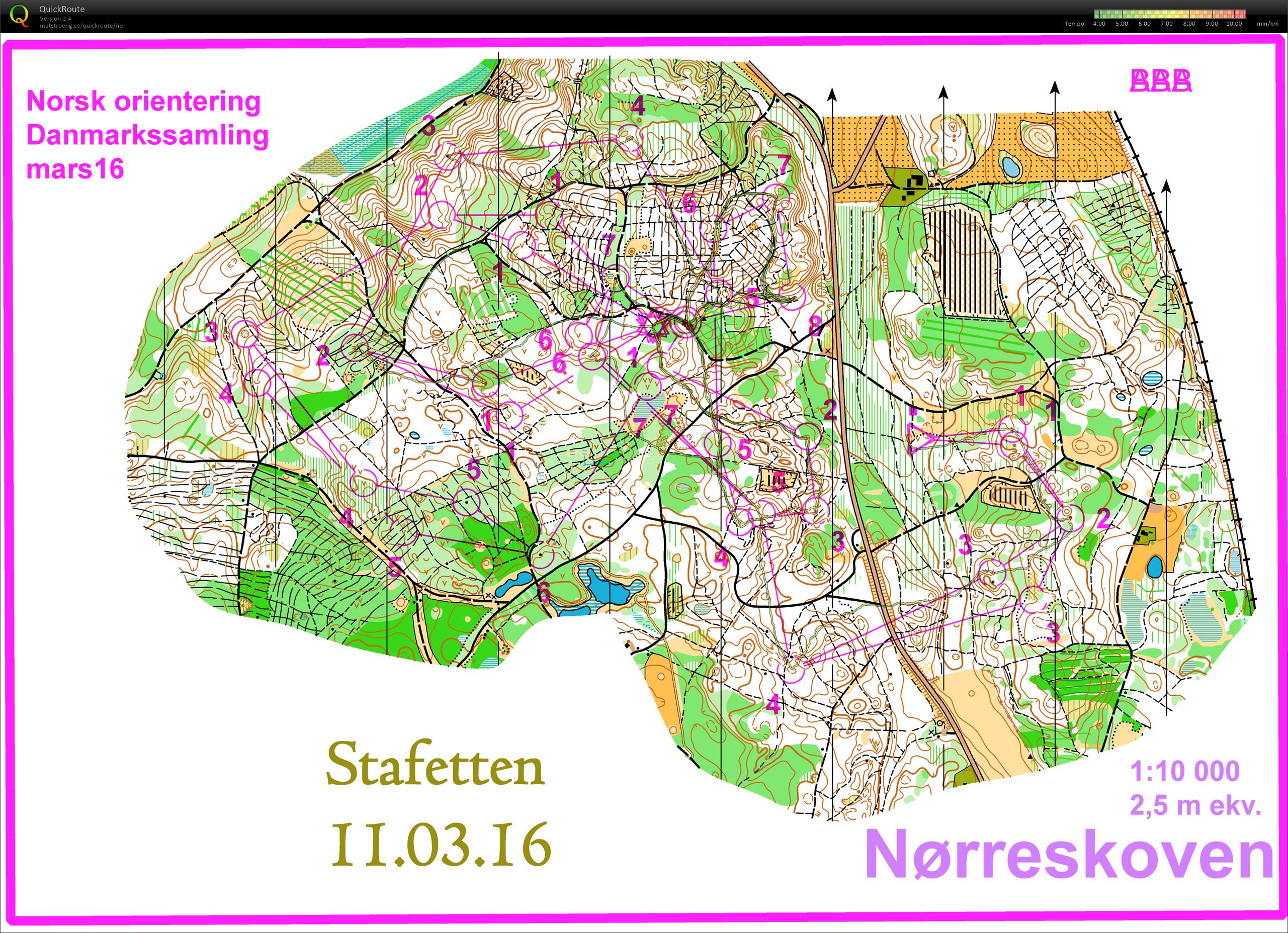 Stafettøkt  (11.03.2016)