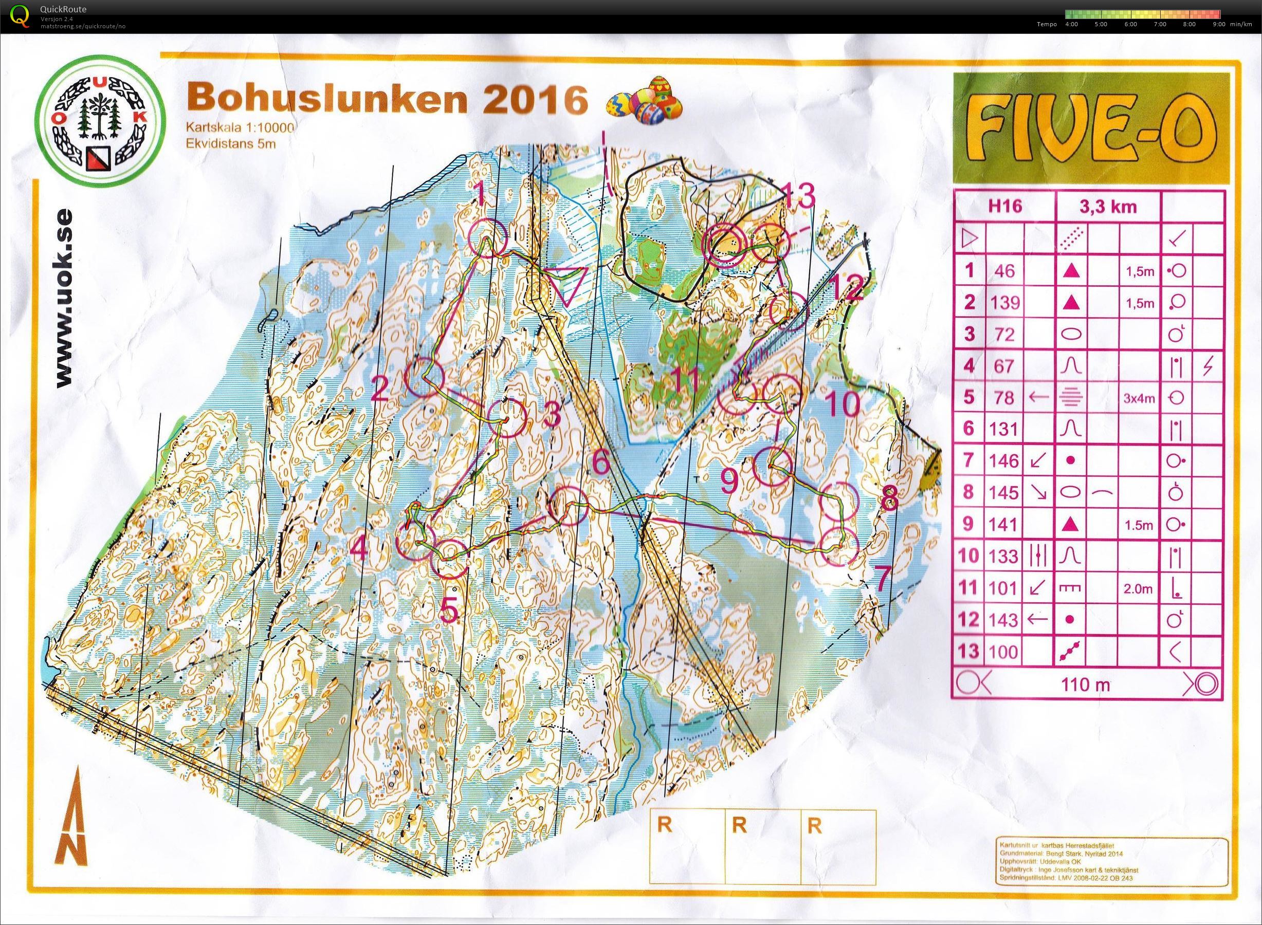 Bohuslunken Five-O #4 (27.03.2016)