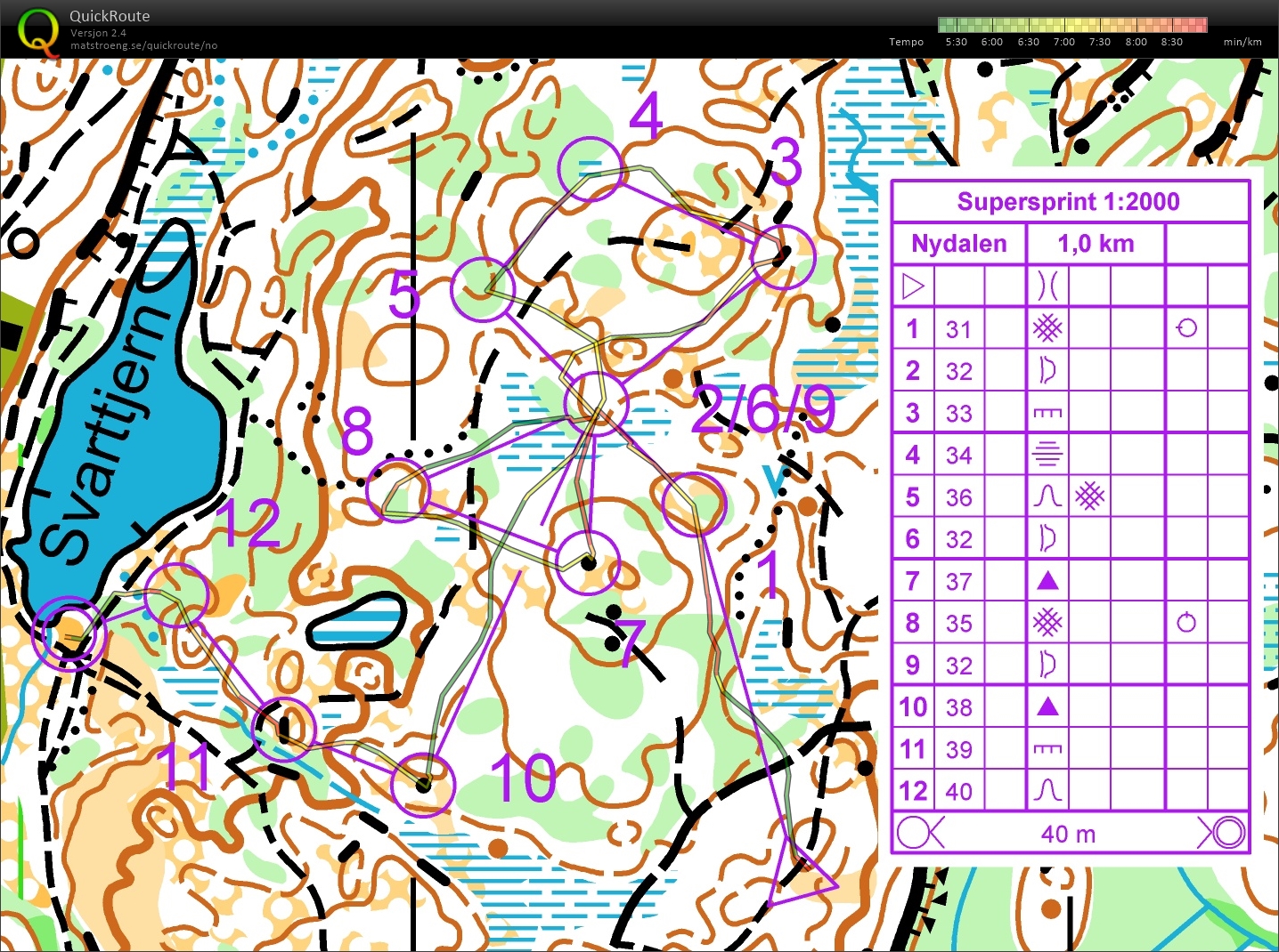 O-morgen supersprint (27/04/2016)