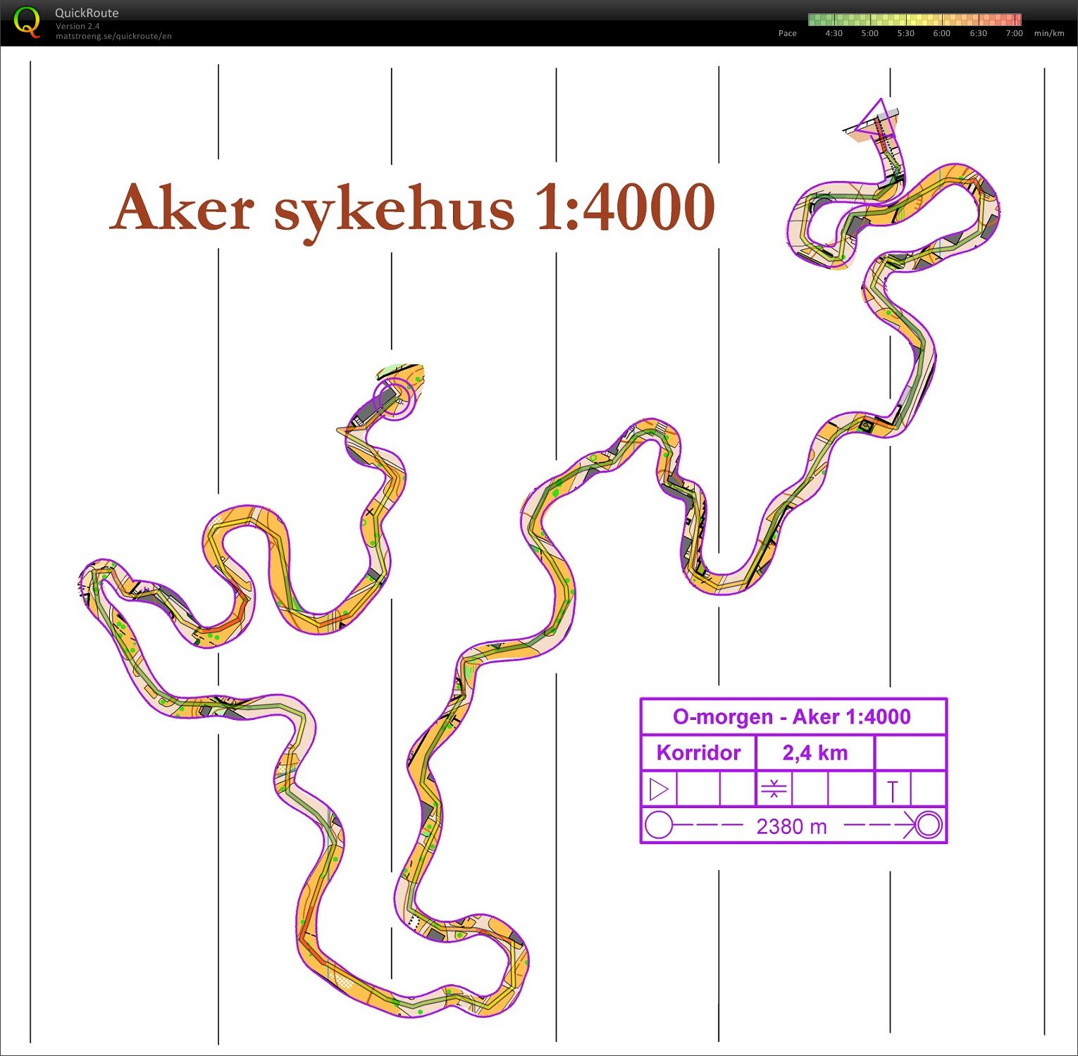 O-morgen Sprint Korridor (04.05.2016)