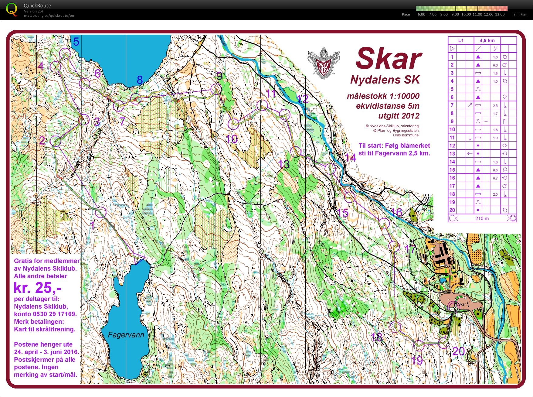 Skråli Skar (16.05.2016)