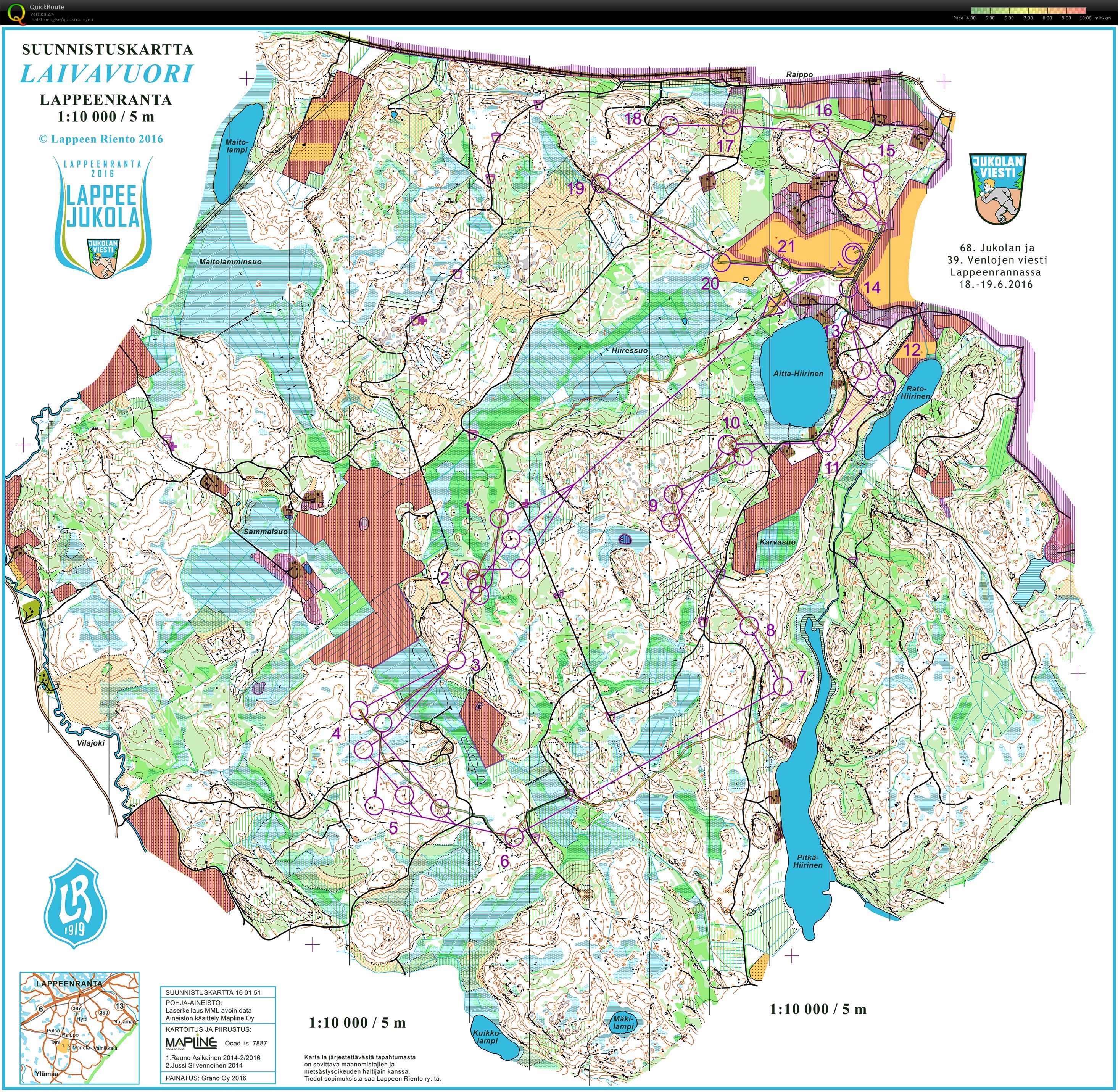 Jukola 2016 (18.06.2016)