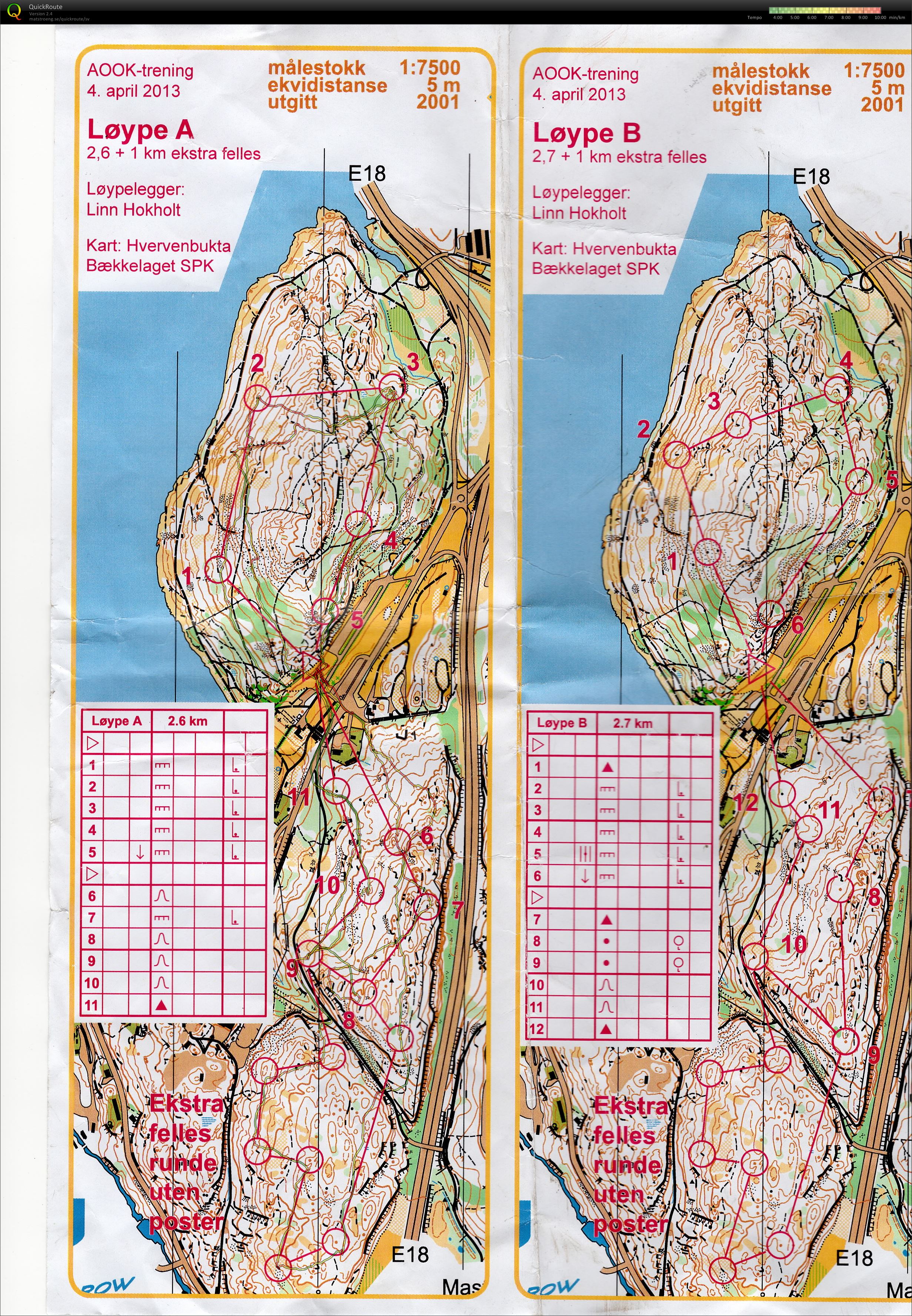 AOOK Trening (04.04.2013)