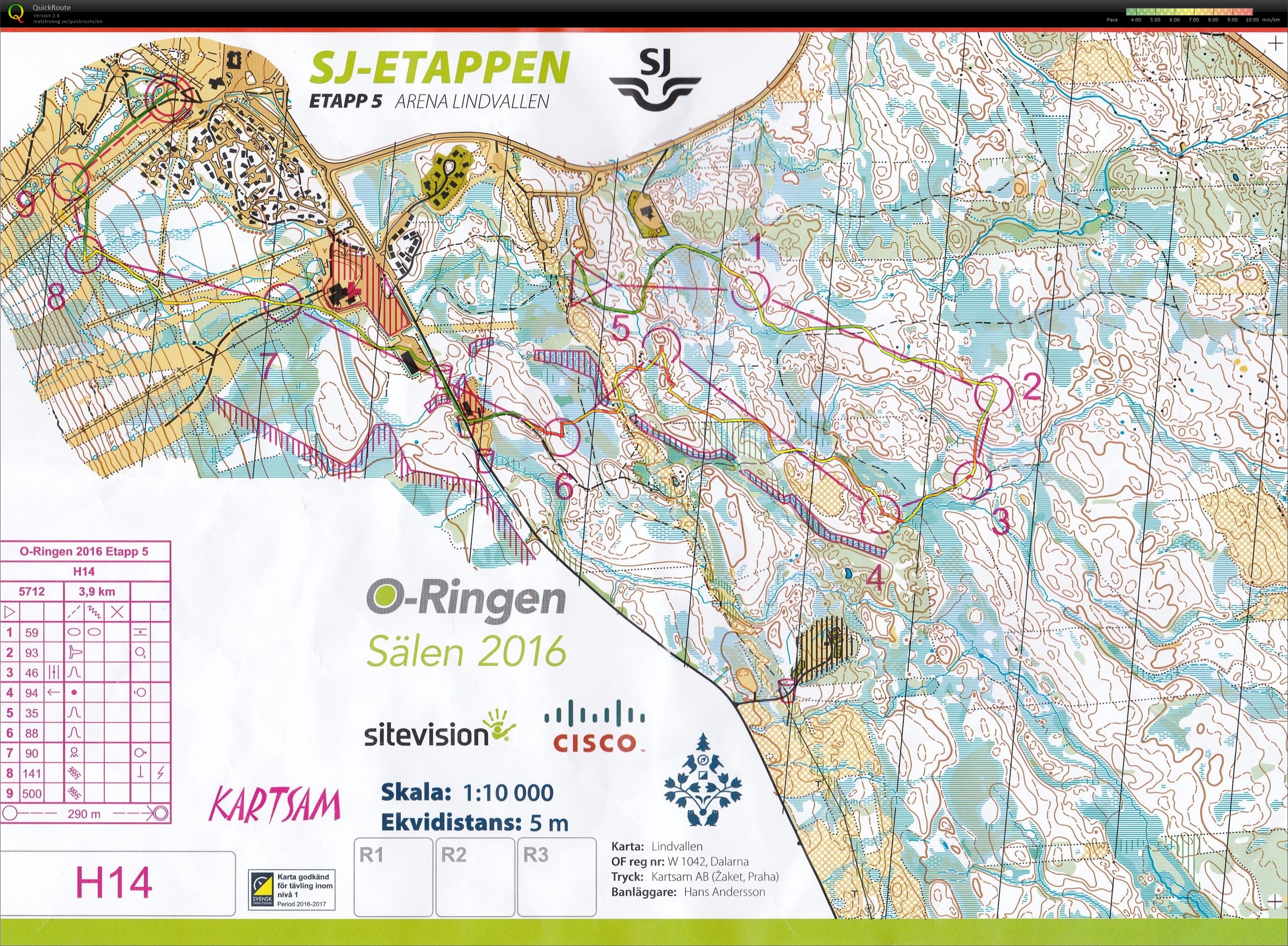 O-Ringen 5.Etappe (29-07-2016)
