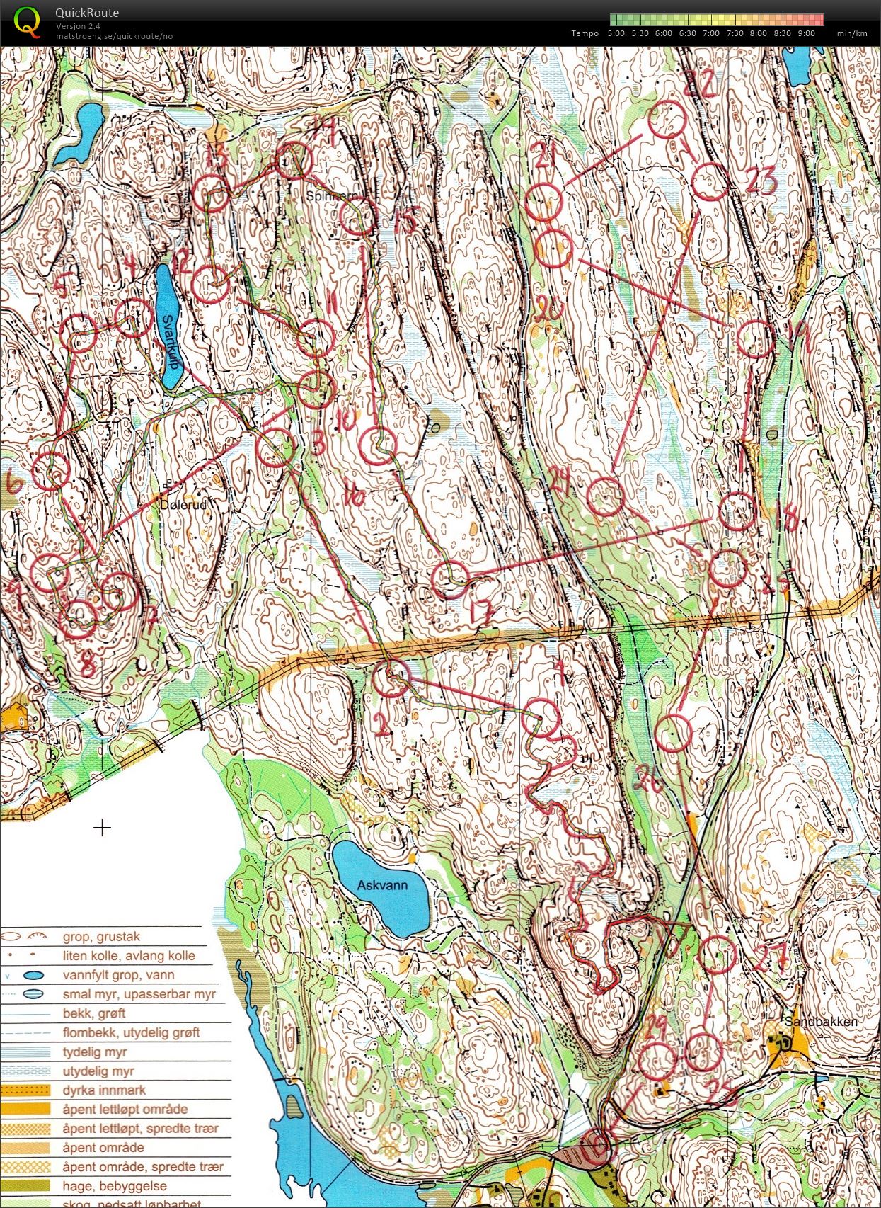 O-morgen #76 - linje og løype (11.01.2017)
