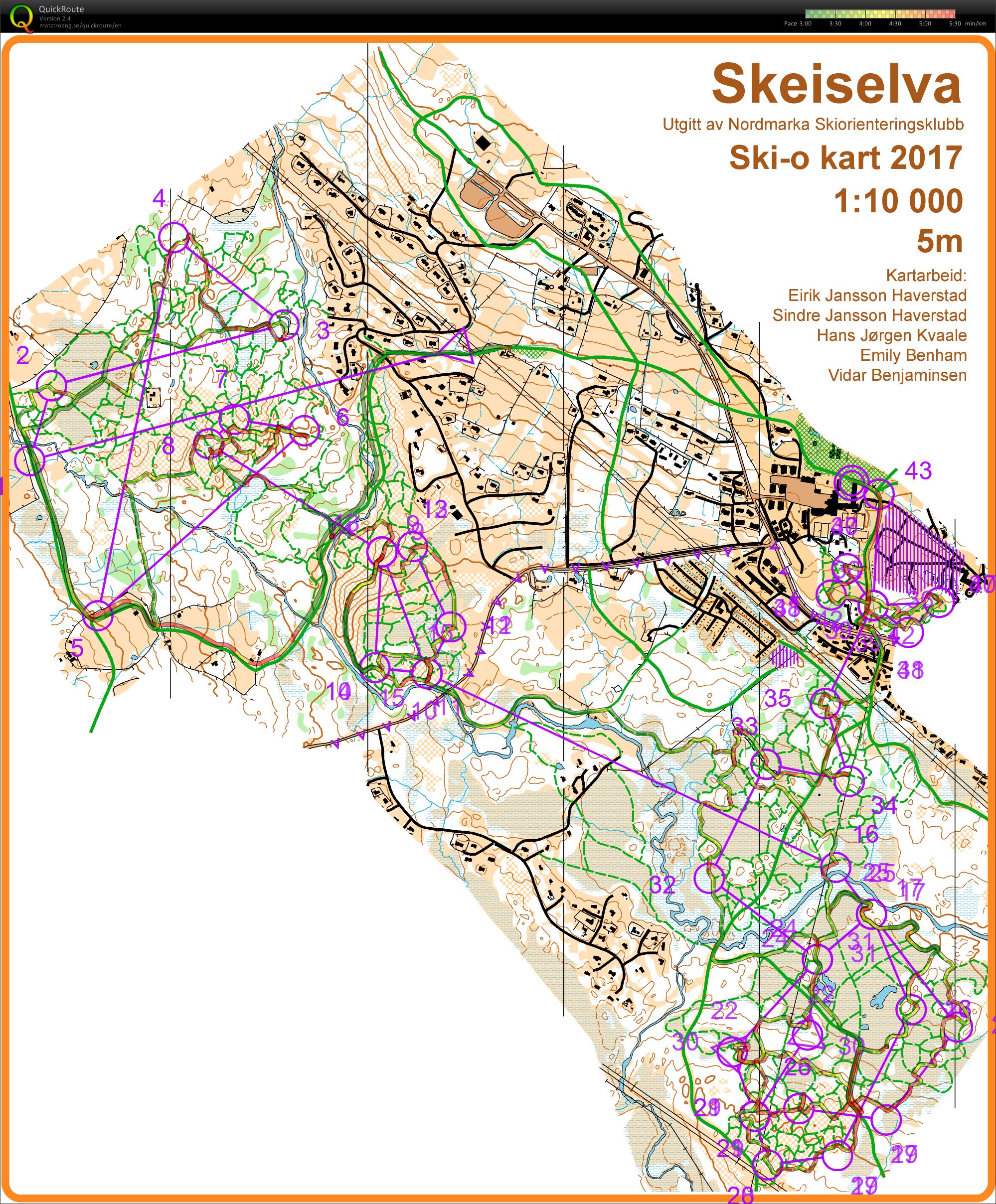 Ski-O-treff jaktstart lang (23.01.2017)