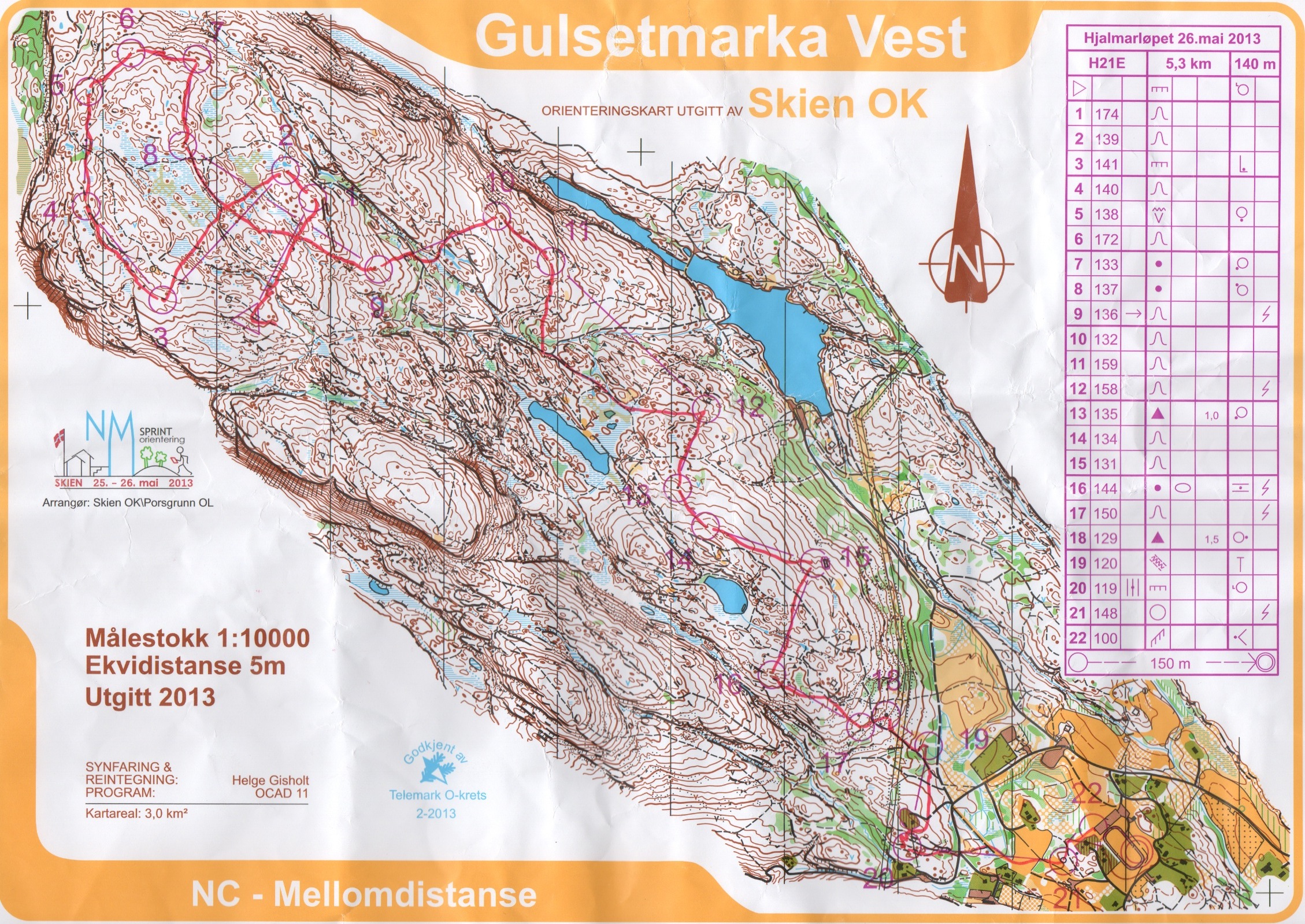 Norgescup mellomdistanse (26/05/2013)