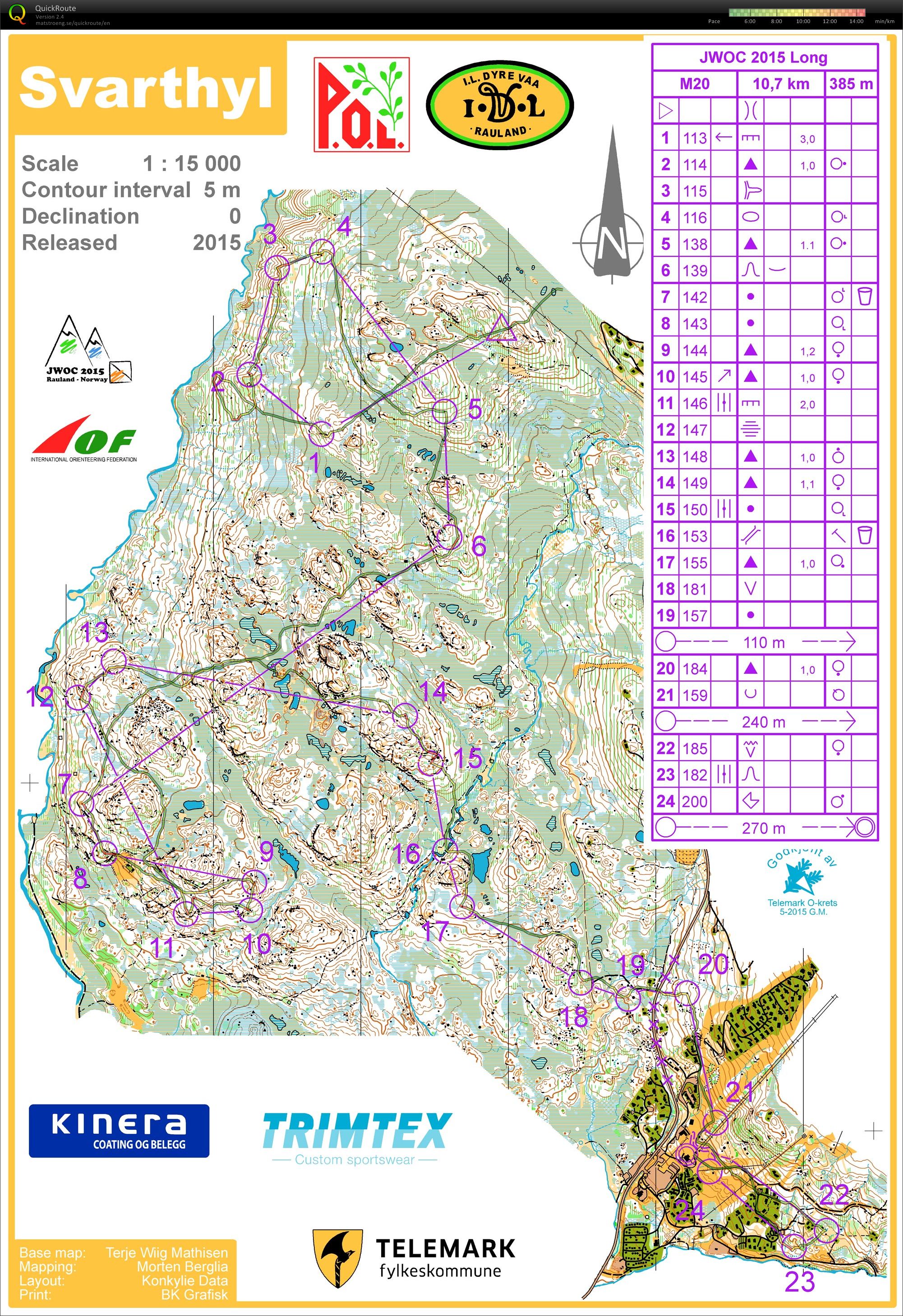 JWOC long run through (11.07.2015)