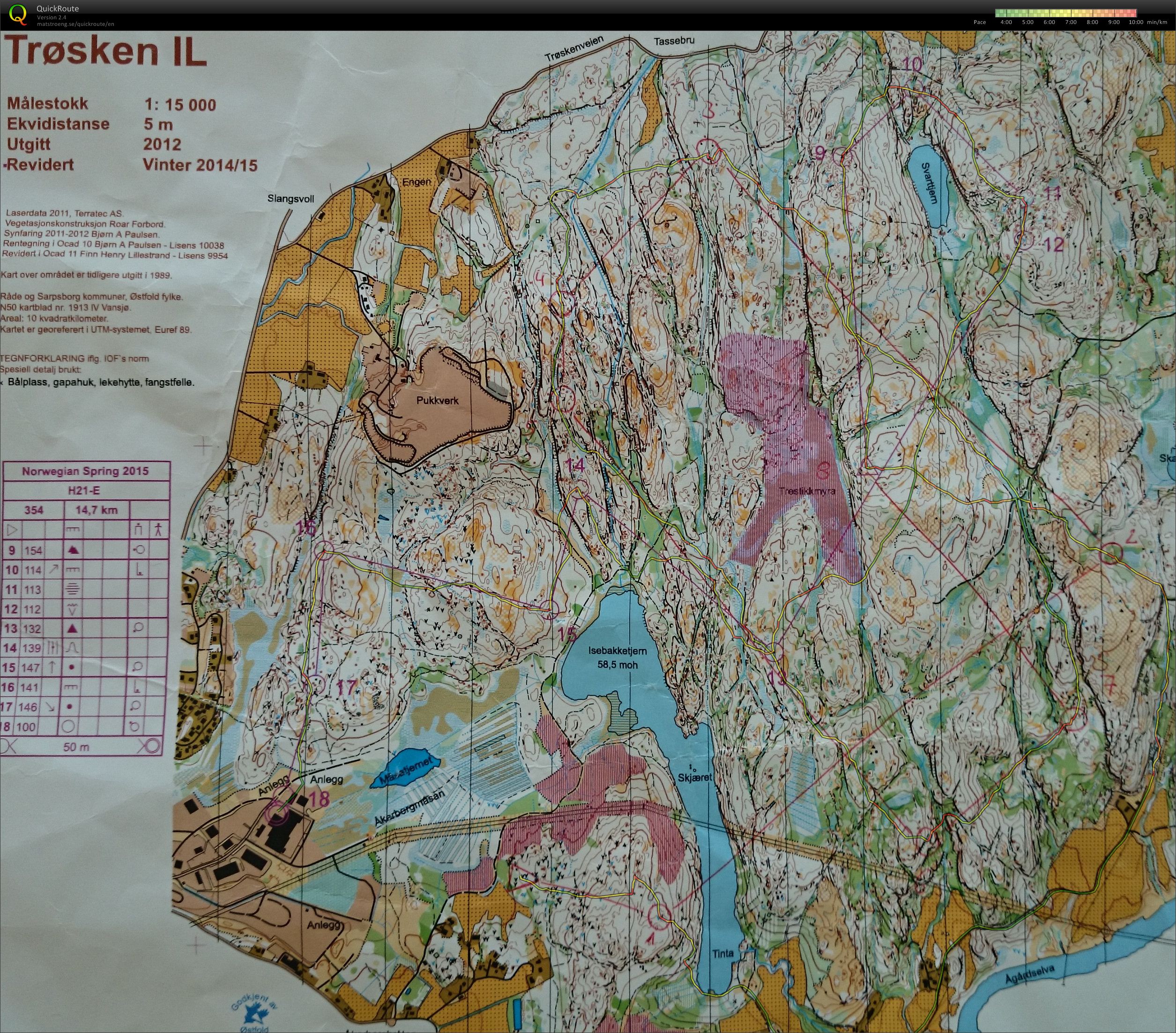 Norwegian spring long (19.04.2015)