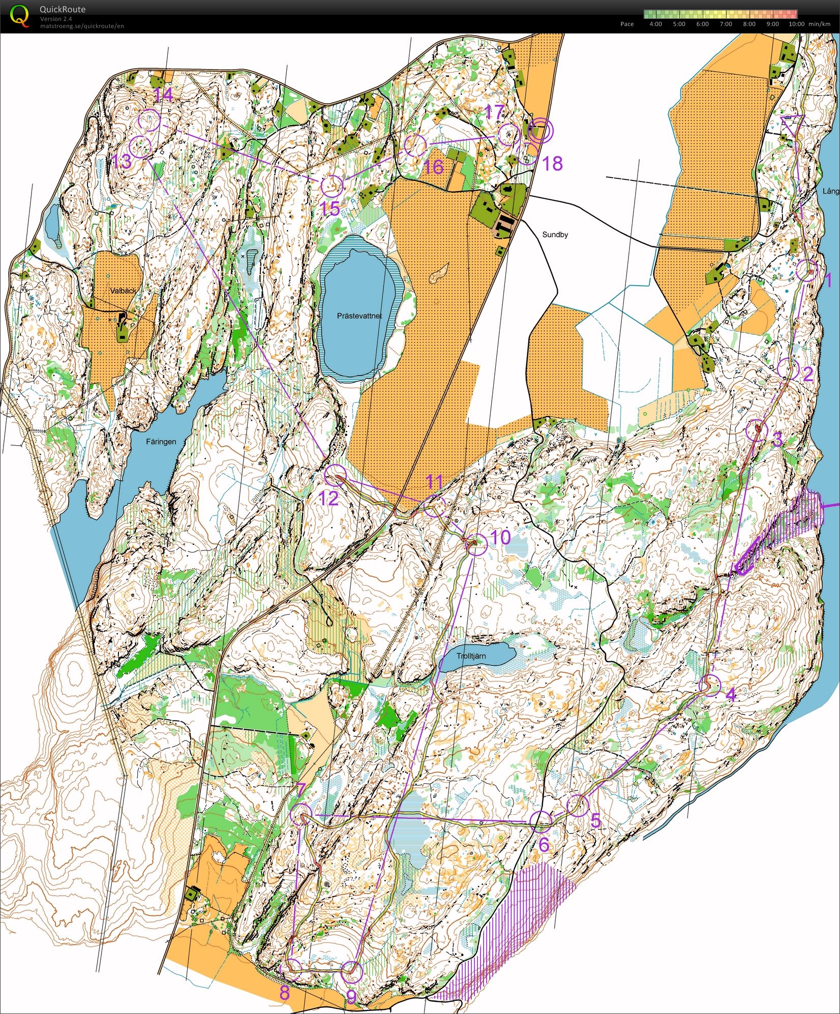 WOC training long  (21.08.2016)