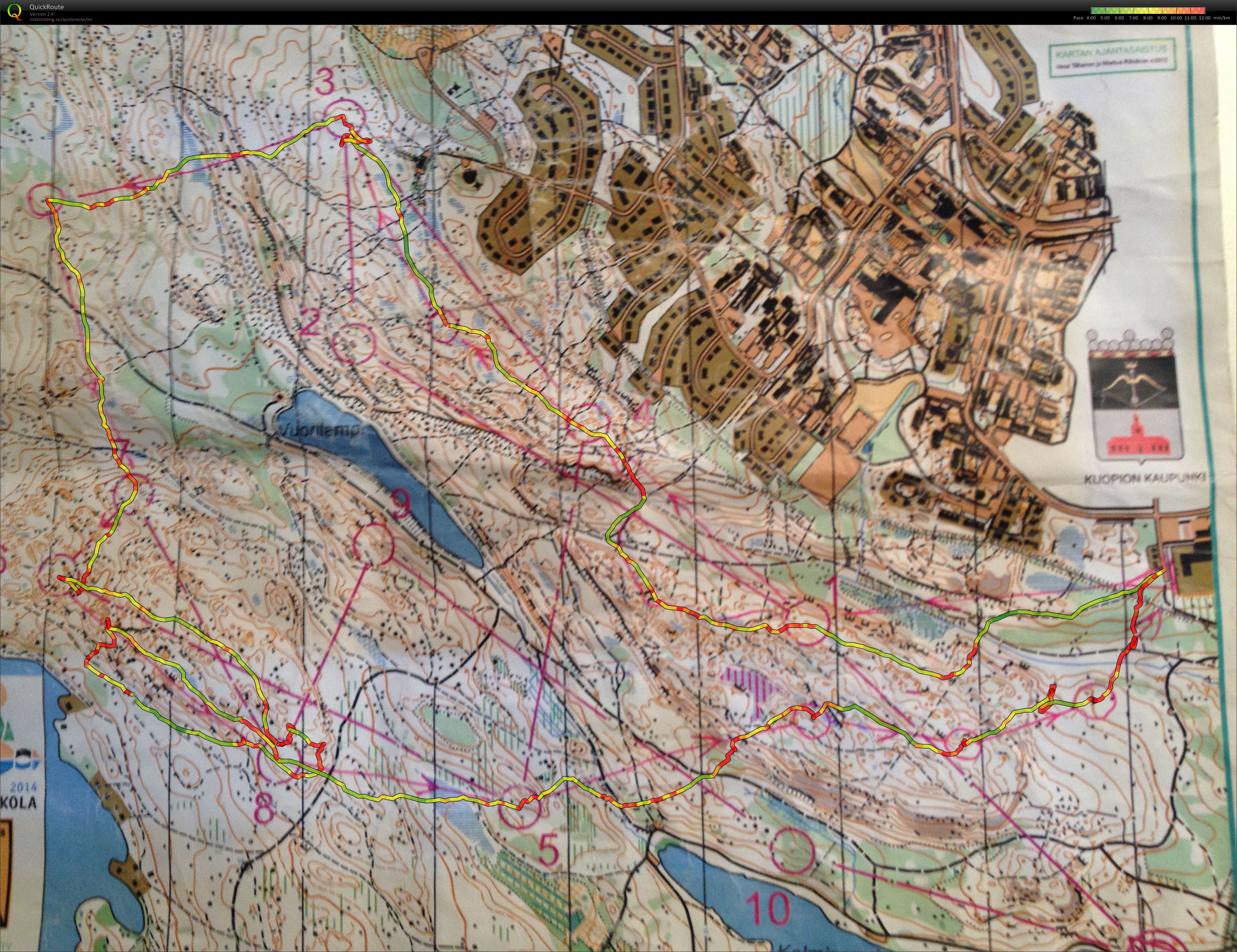Jukola trening 4 (13.06.2014)