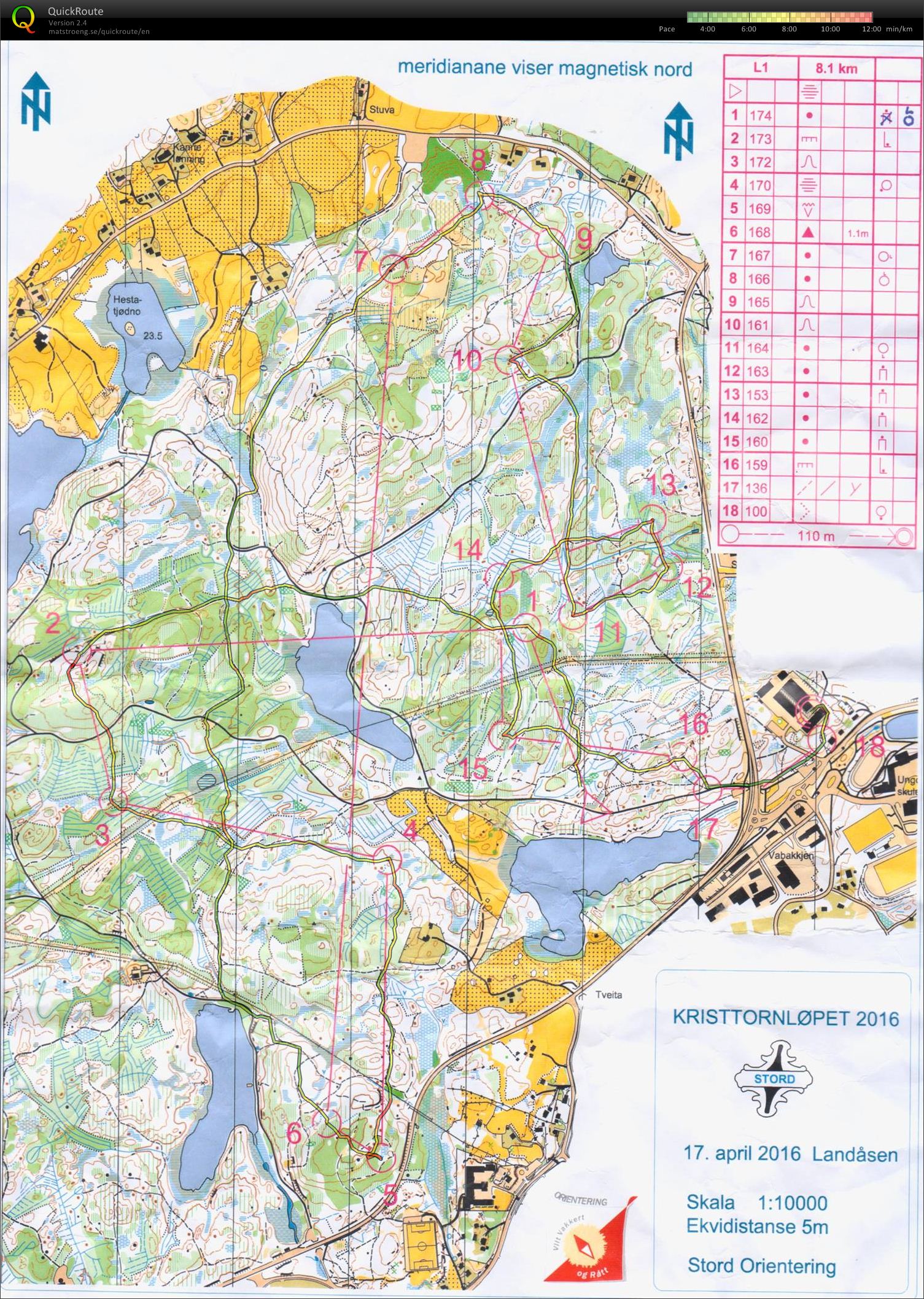Kristornlopet (17-04-2016)