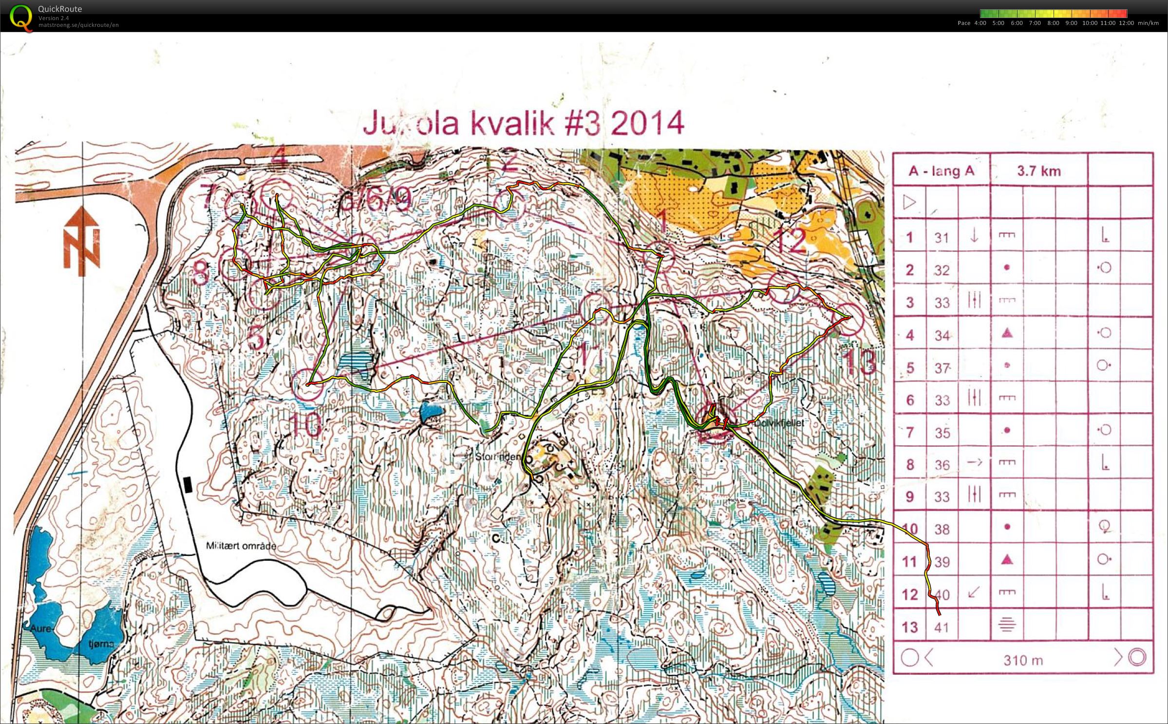 Gneist Jukola training- Fellestart (20.05.2014)