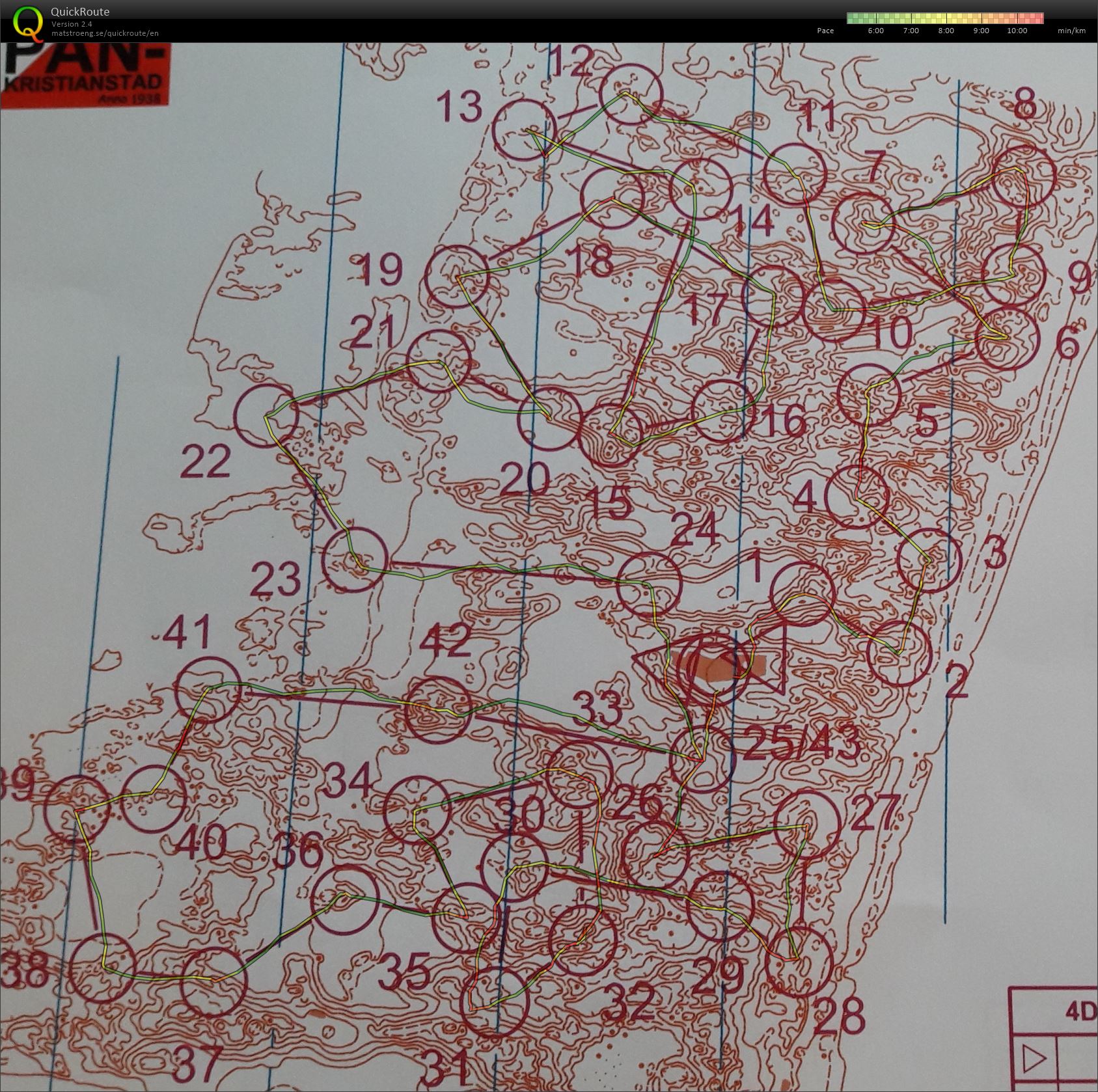 Postplukk på kurvekart, Gropahålet (18-03-2017)