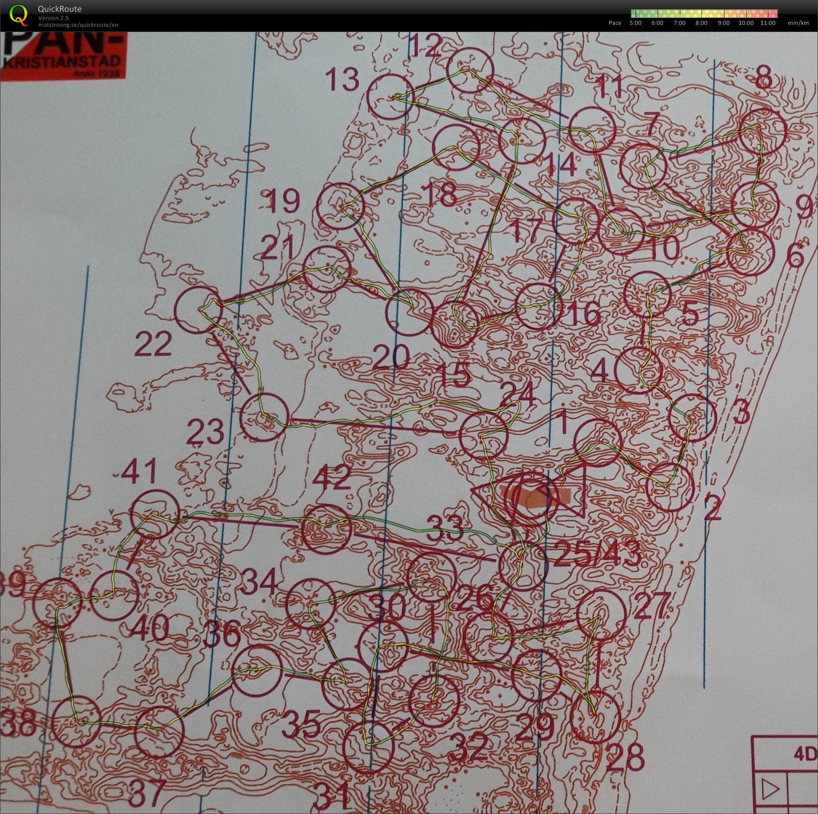 Gropahålet på kurverkart (18.03.2017)