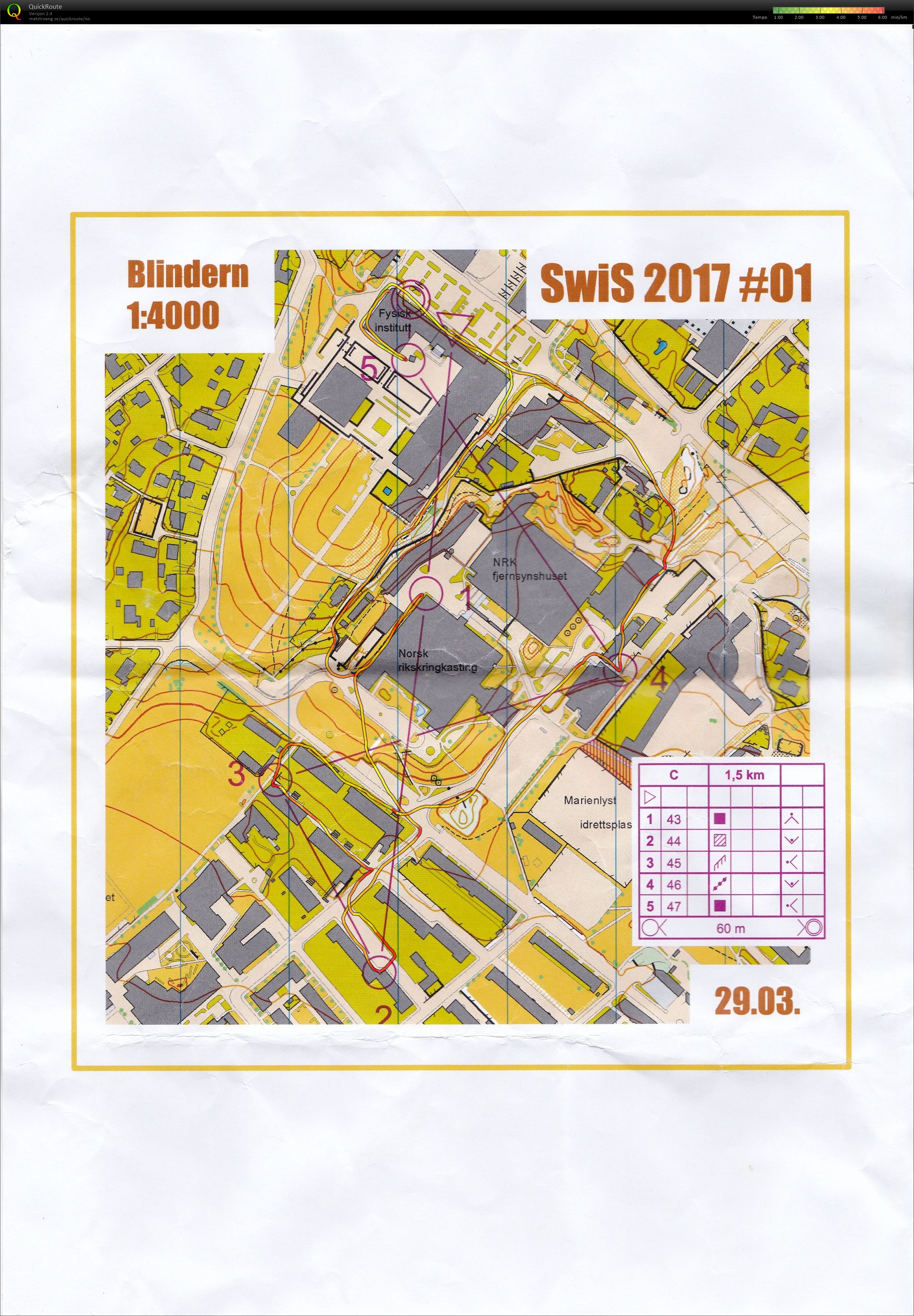 Swis - sprint-intervall C (29.03.2017)