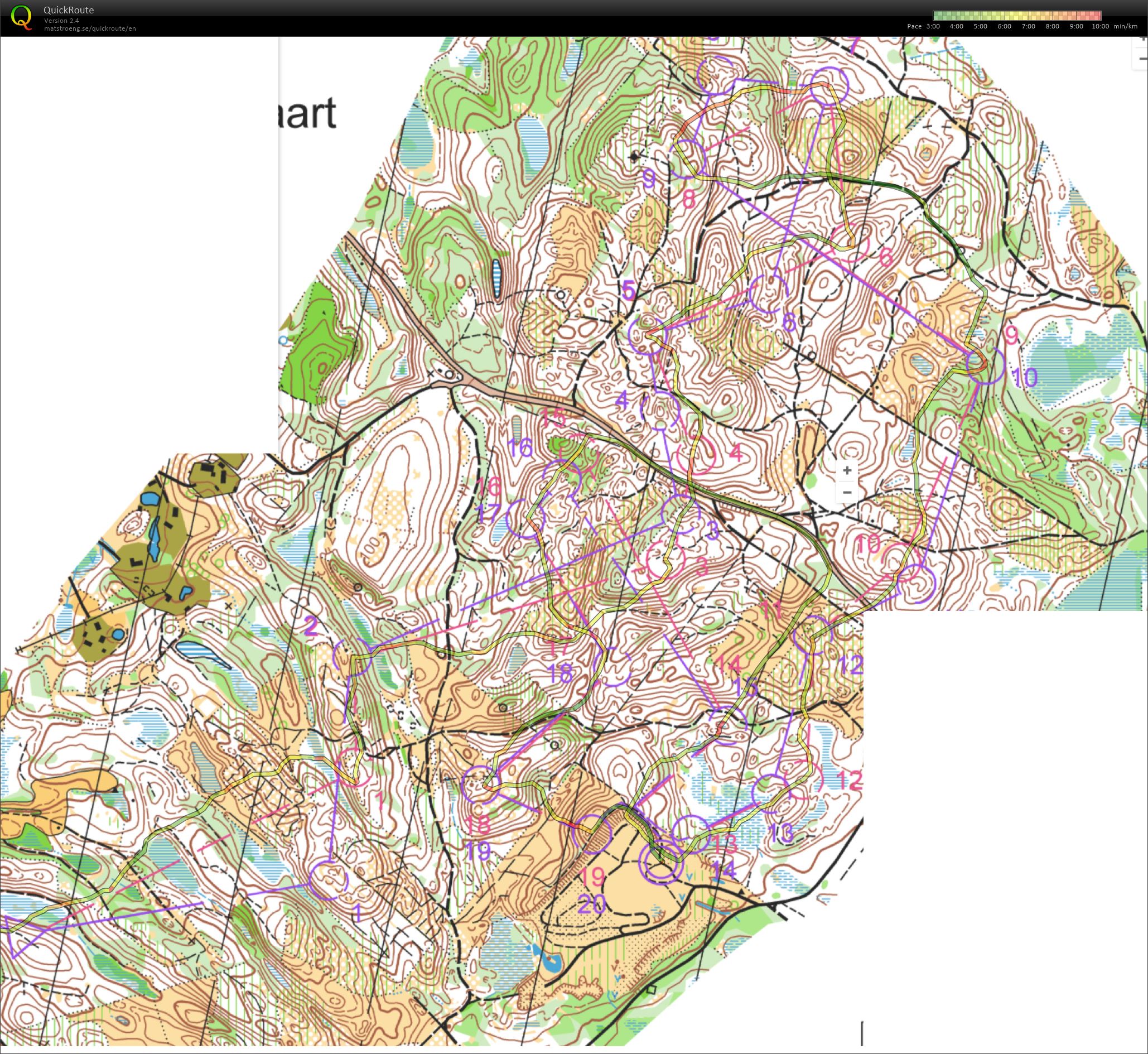 WOC test race middle.  (2017-05-13)