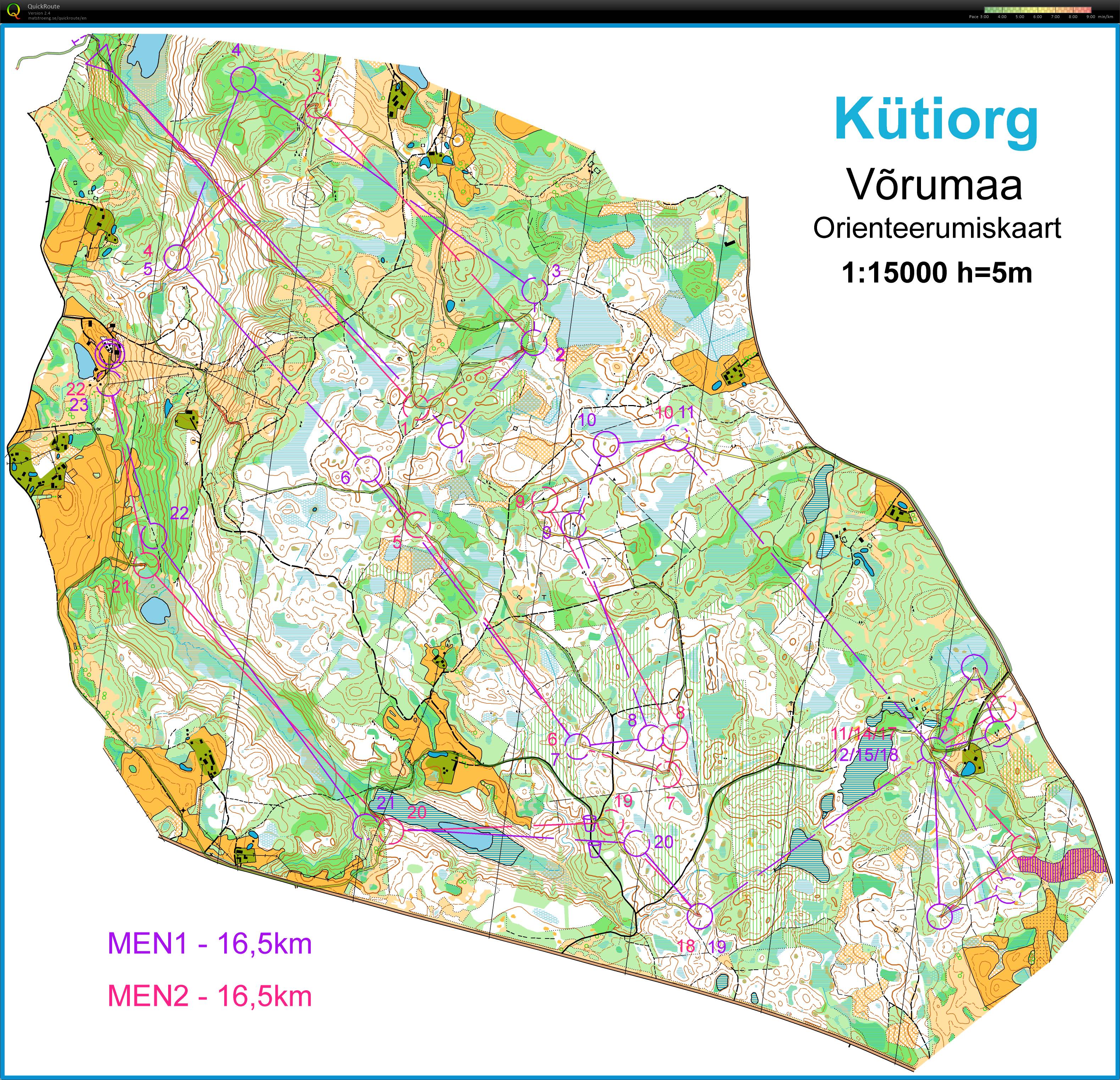WOC test: long (14.05.2017)