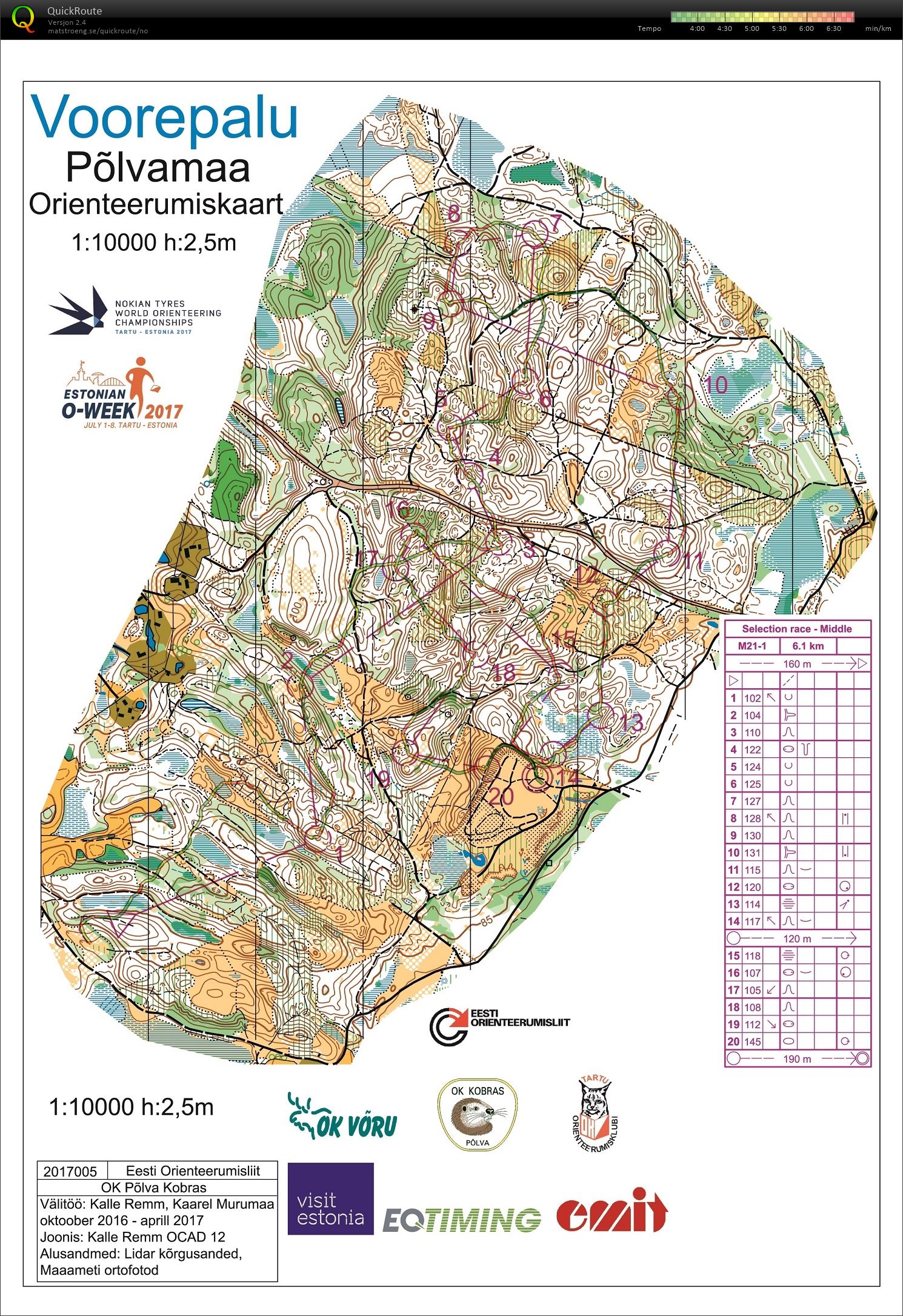 VM uttak mellom (13-05-2017)