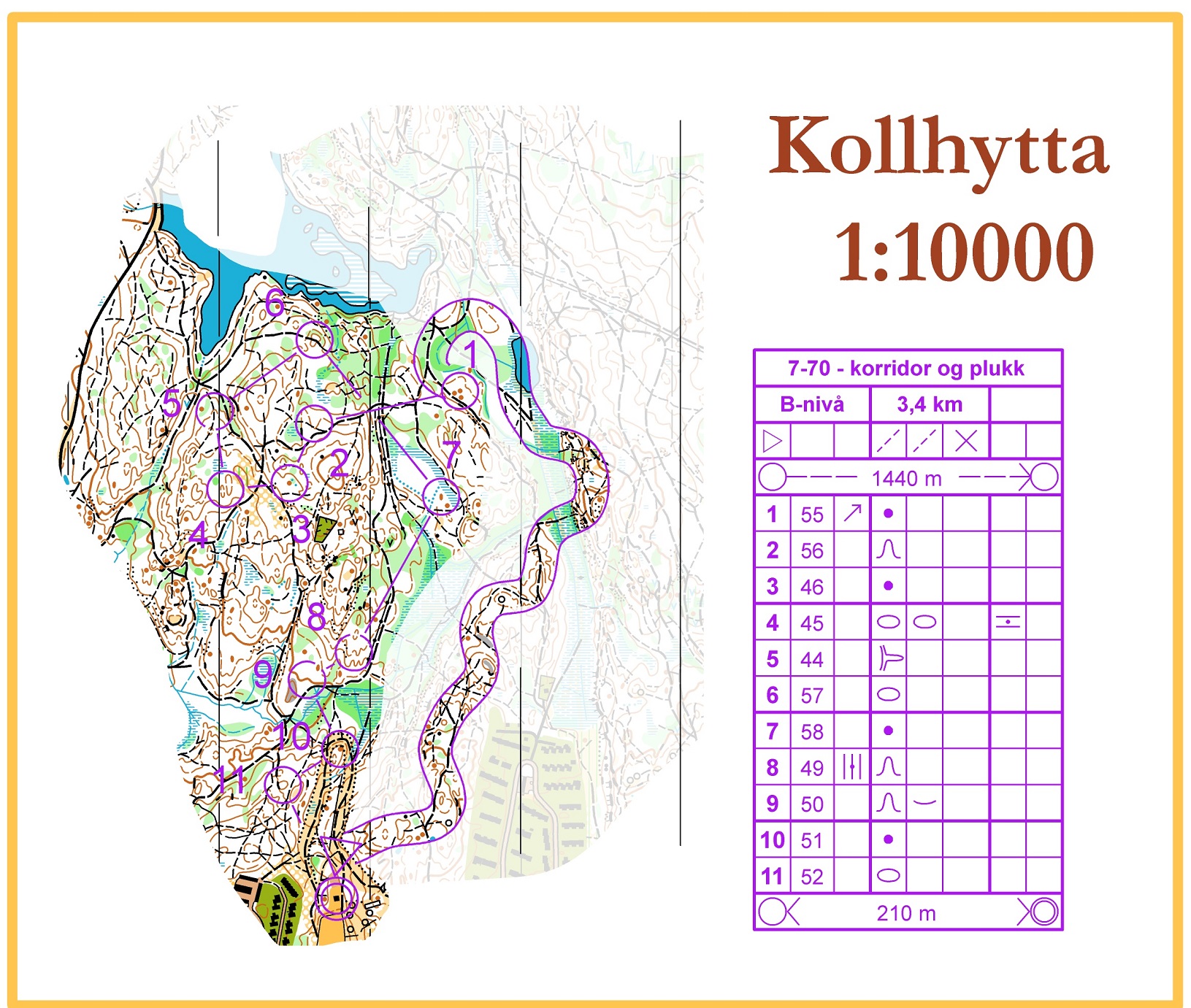 7-70 - korridor og postplukk (B-løypa) (23.05.2017)