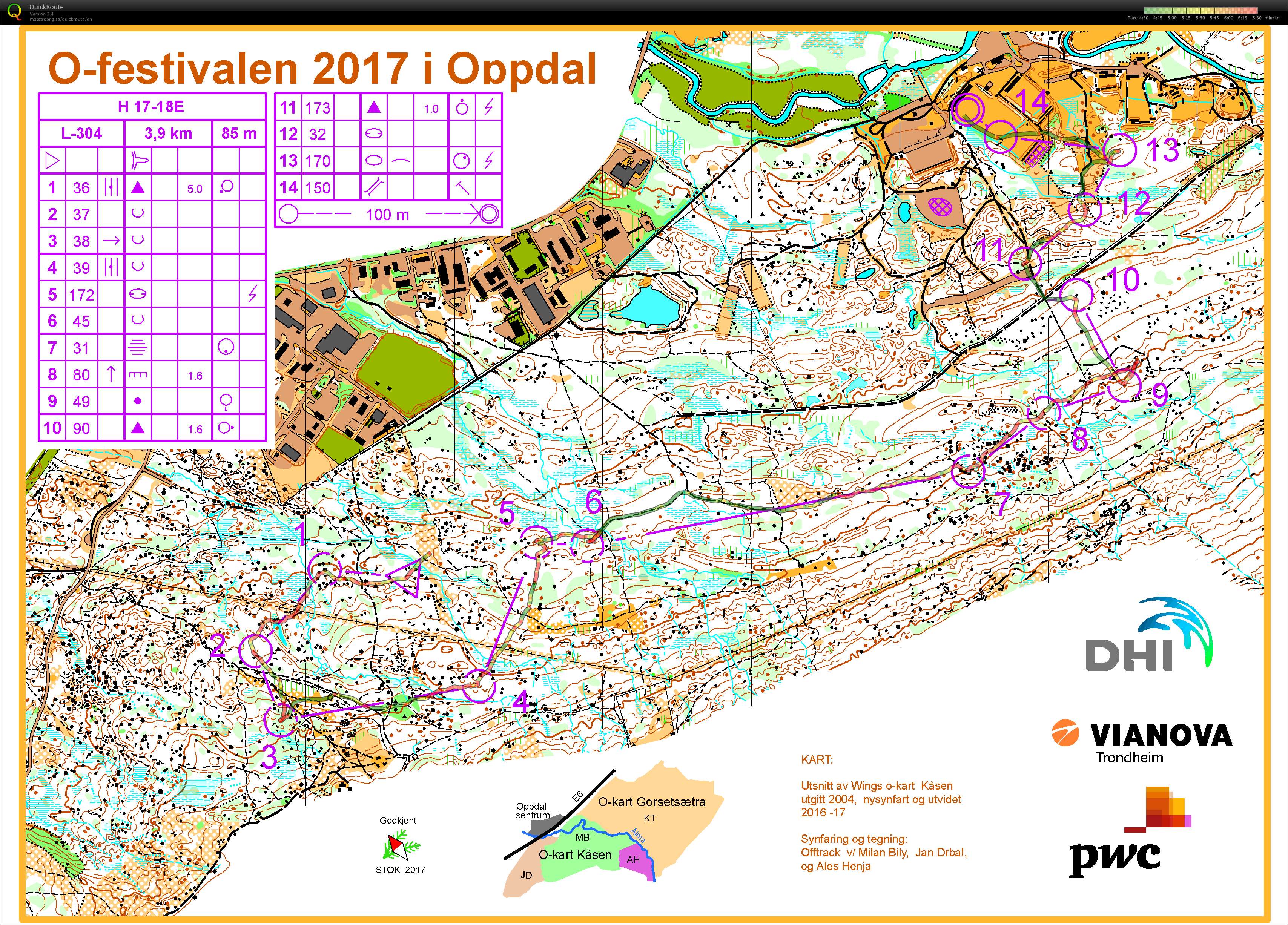 O-festivalen mellom (25.06.2017)