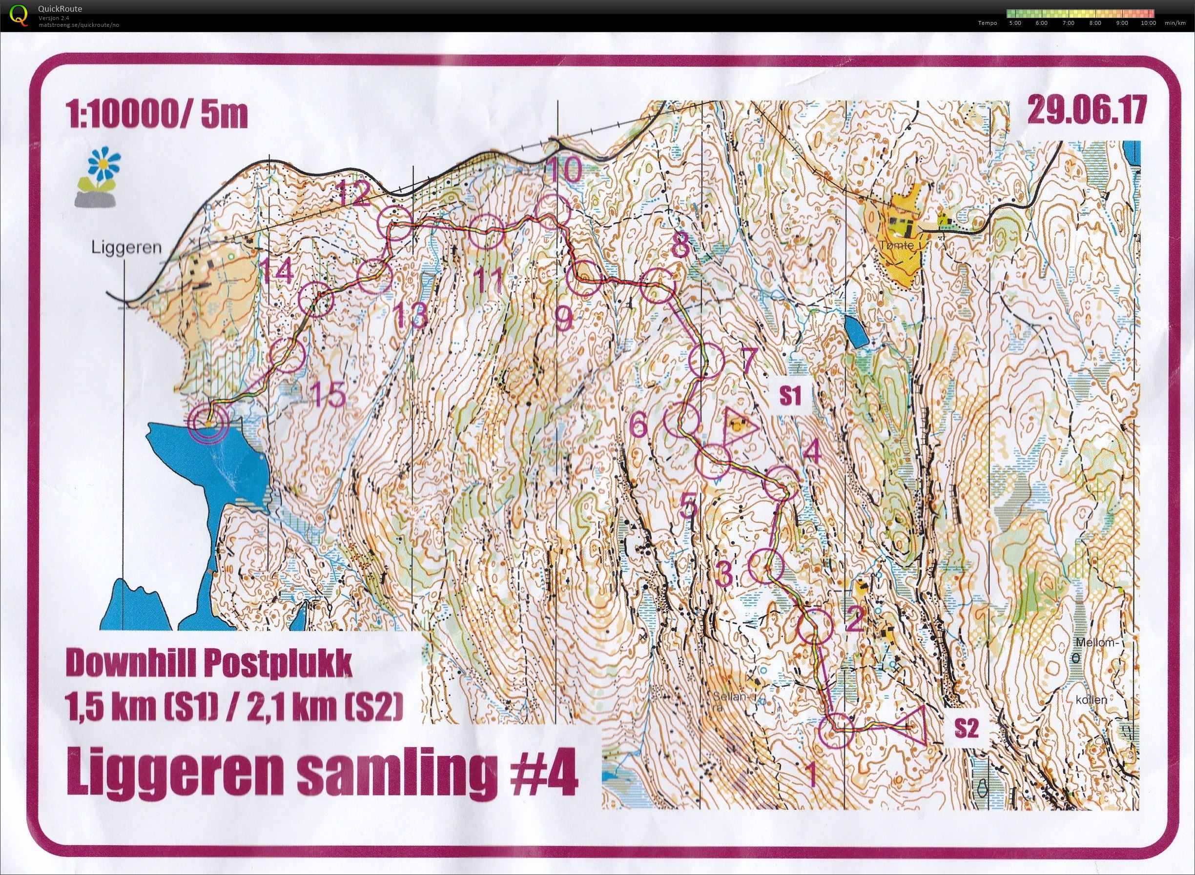 Sommersamling Liggern #4: Downhill-O (29.06.2017)