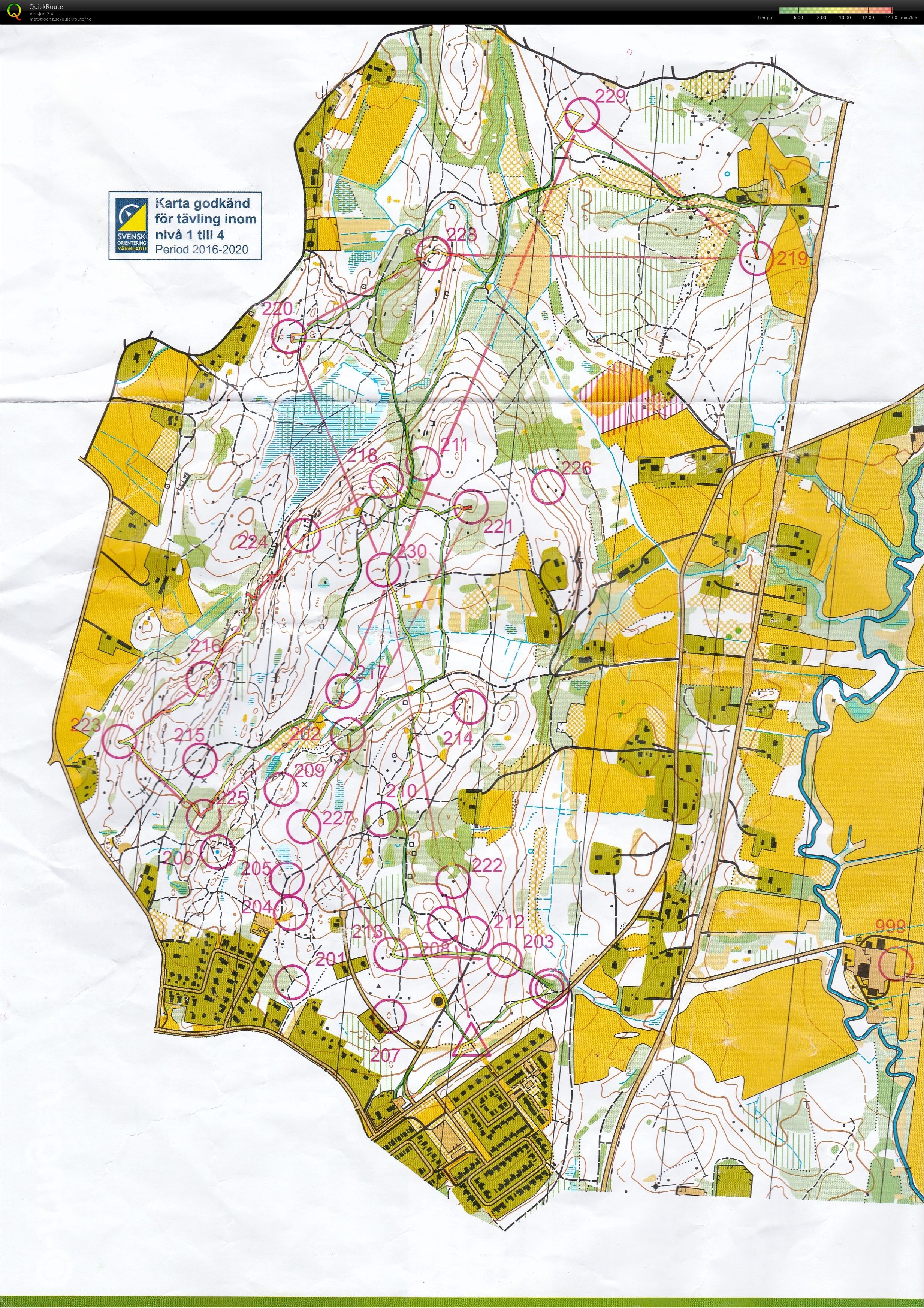O-Ringen trening Arvika (07.07.2017)
