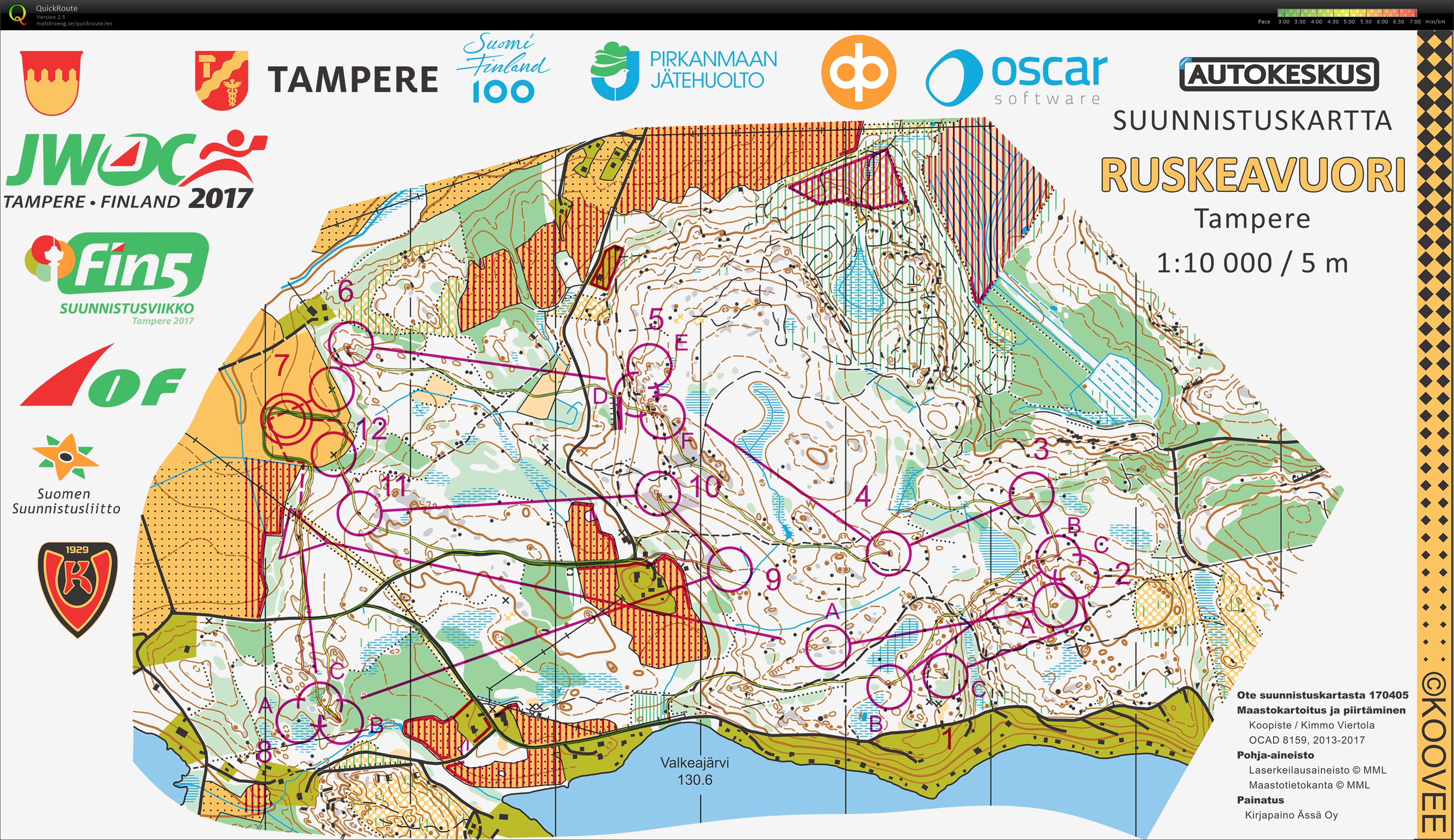 JWOC relay (15.07.2017)