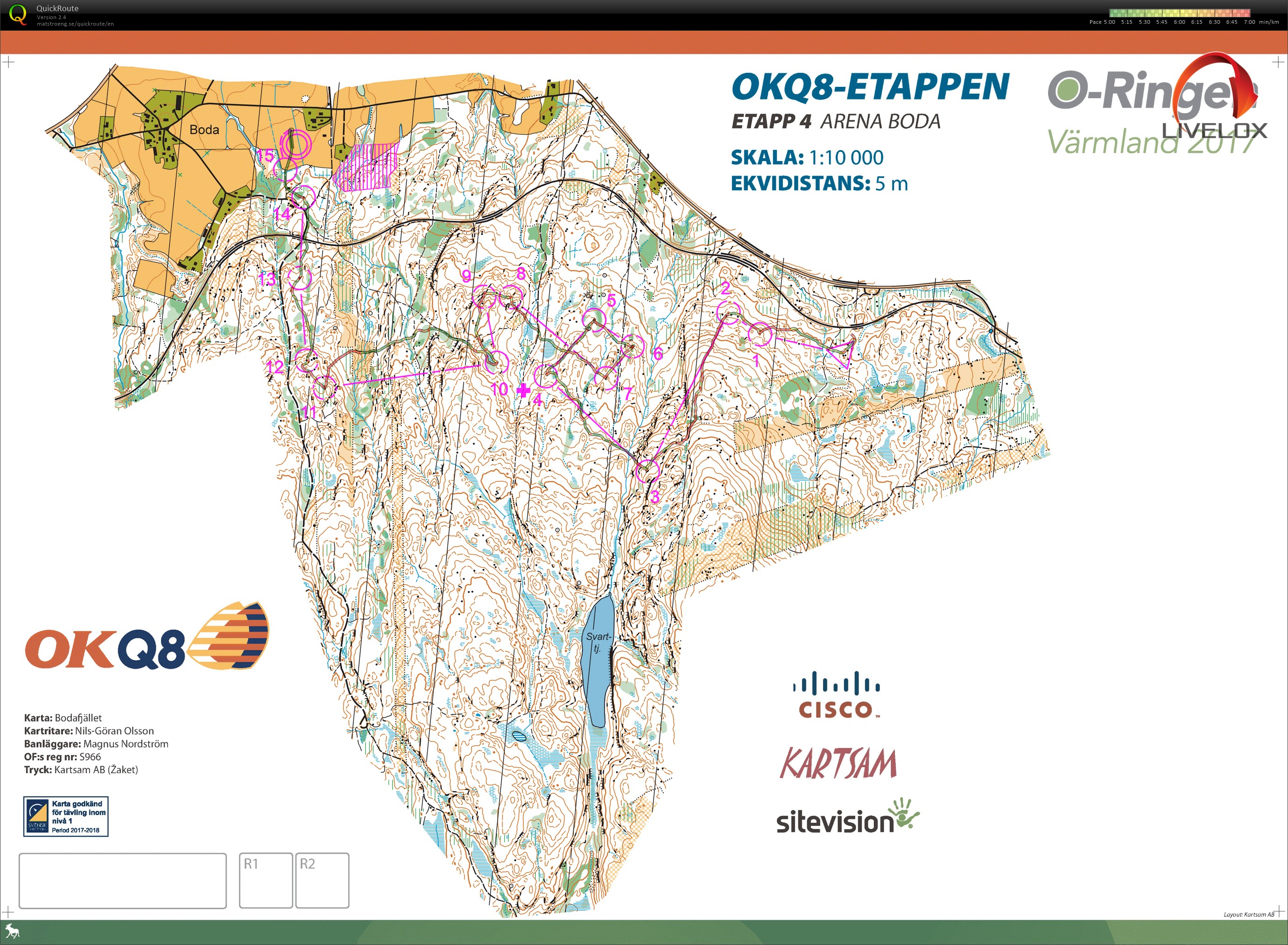 O-ringen etappe 4 (27.07.2017)