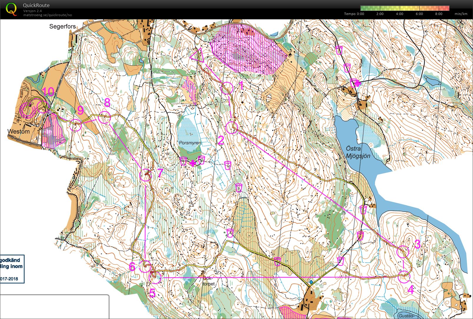 O-ringen etappe 5 (28.07.2017)
