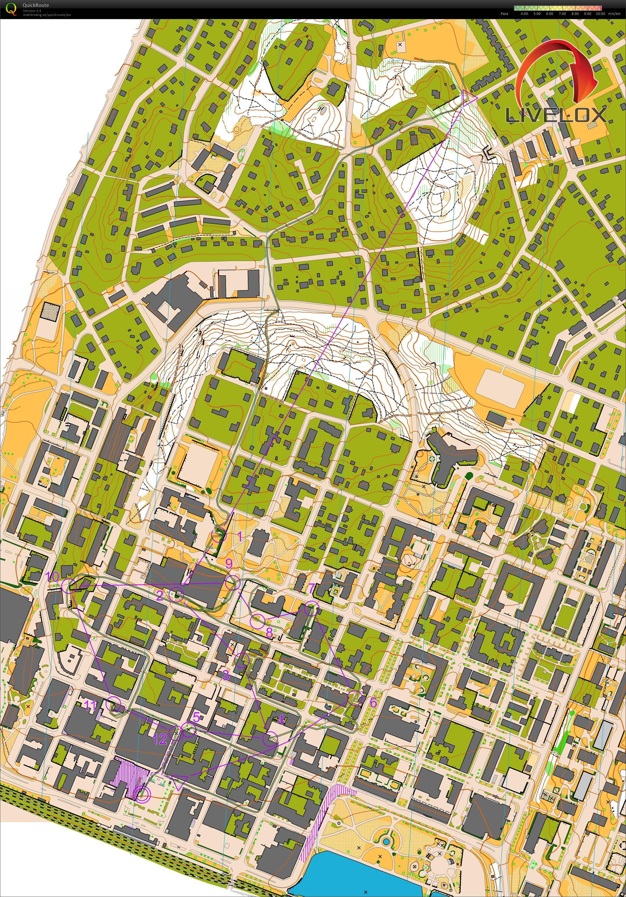 O-ringen etappe 2 elite sprint (2017-07-25)